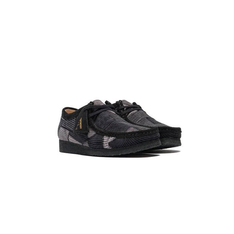 Aleali May x Clarks Wallabee Grey Combi 26185907 back