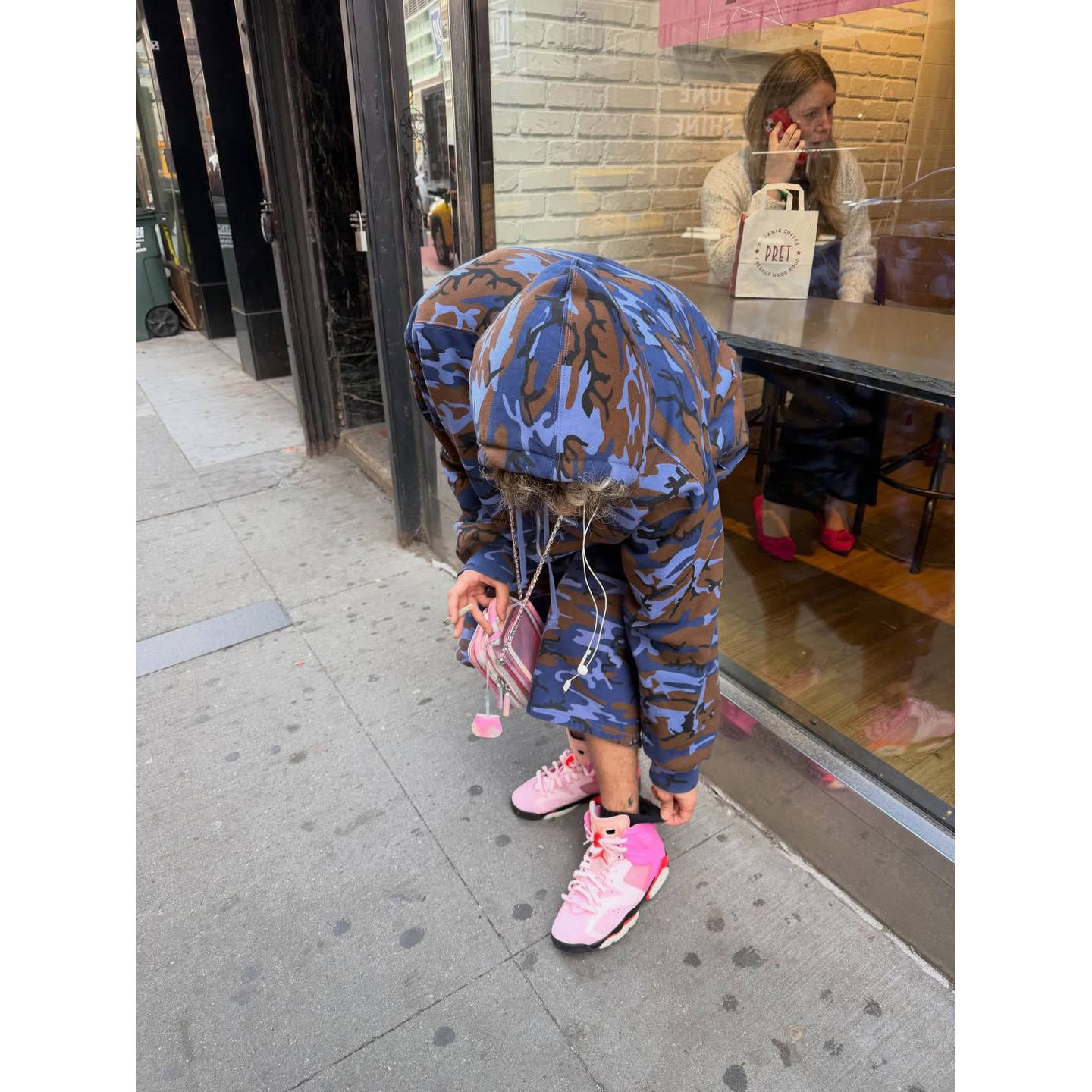 Awake NY x Air Jordan 6 Playful Pink IQ5706-600 feet