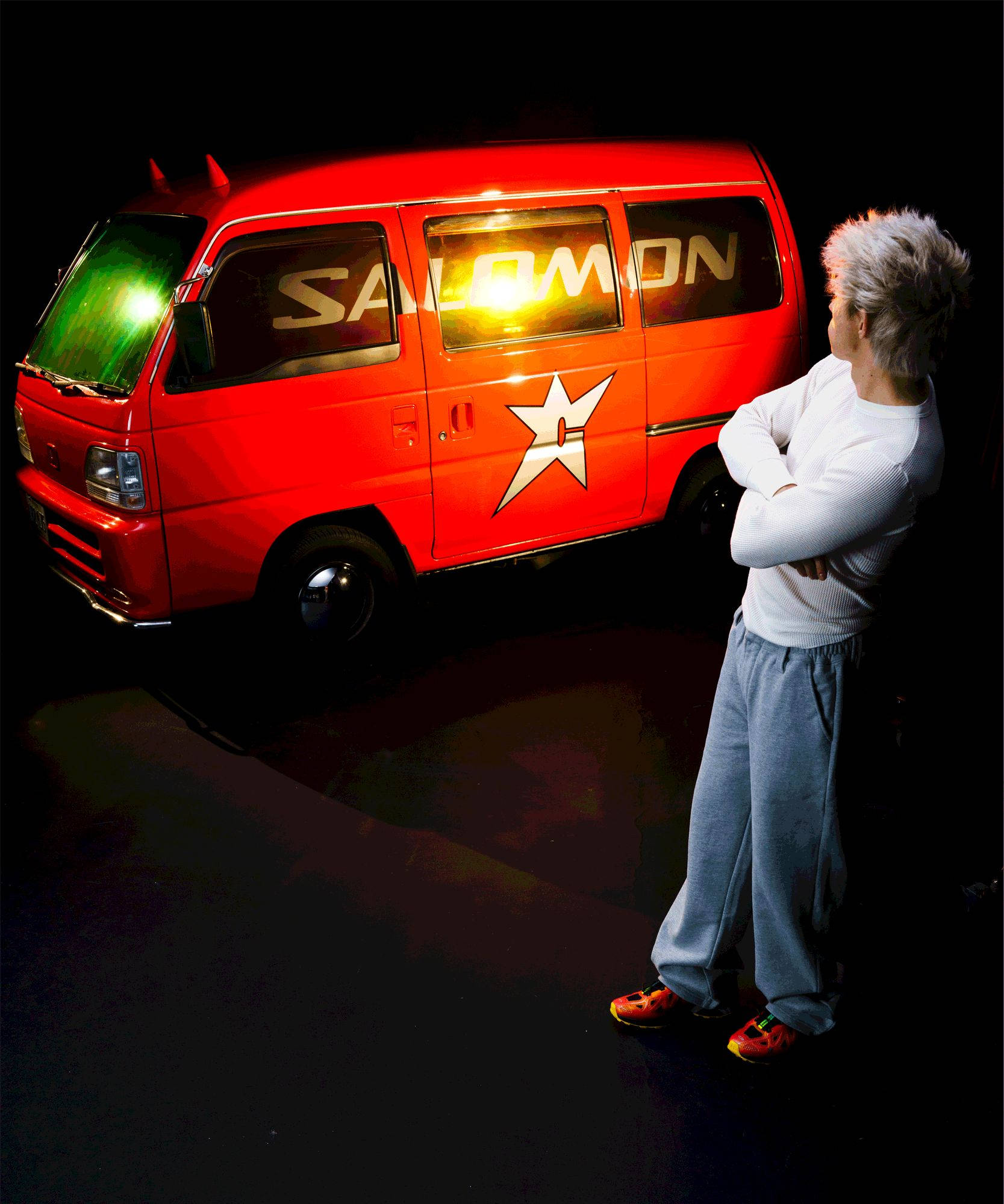 Carpet Company x Salomon XT-Whisper Void Habibi Express Red L45466900 feature