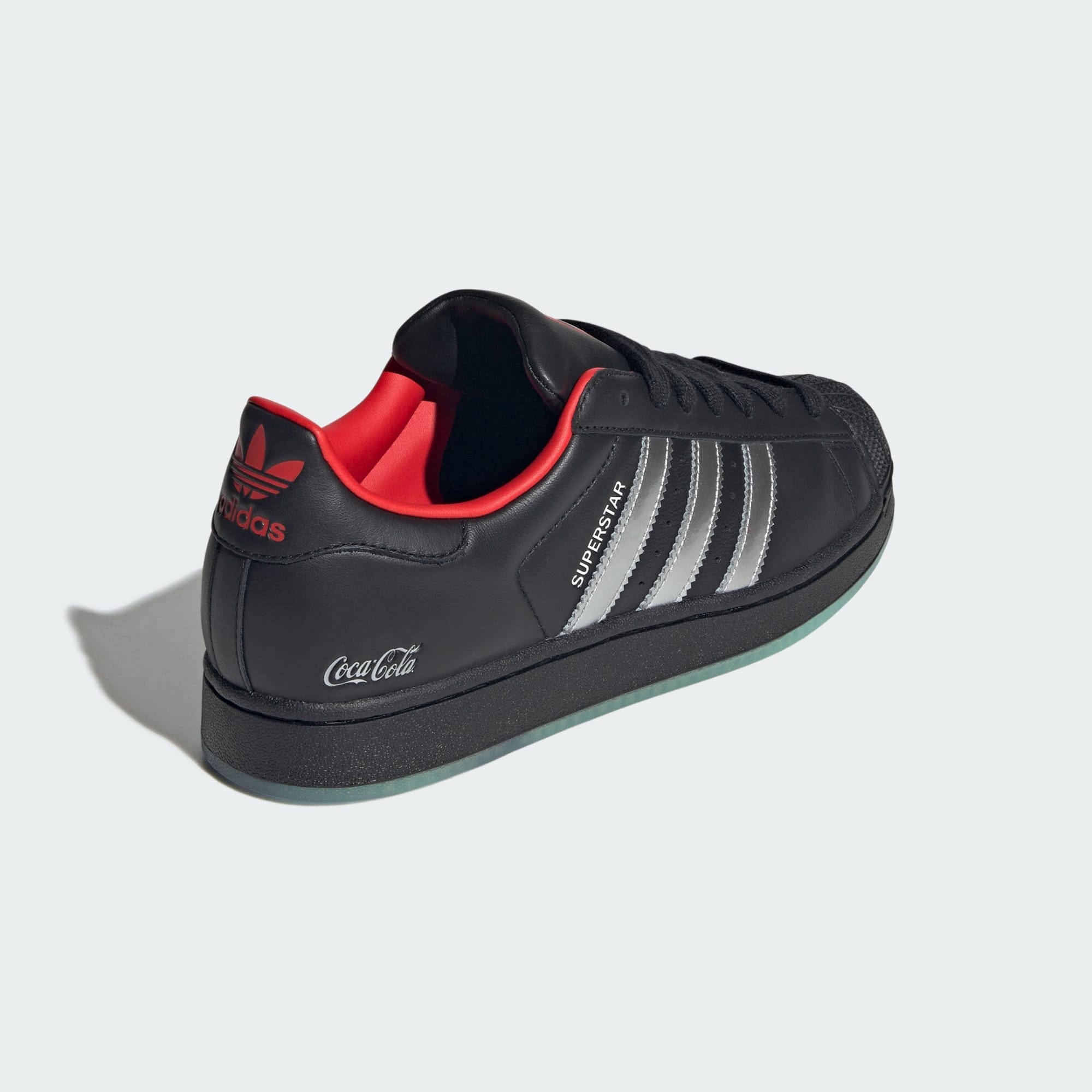 Coca-Cola x adidas Superstar II Black Back