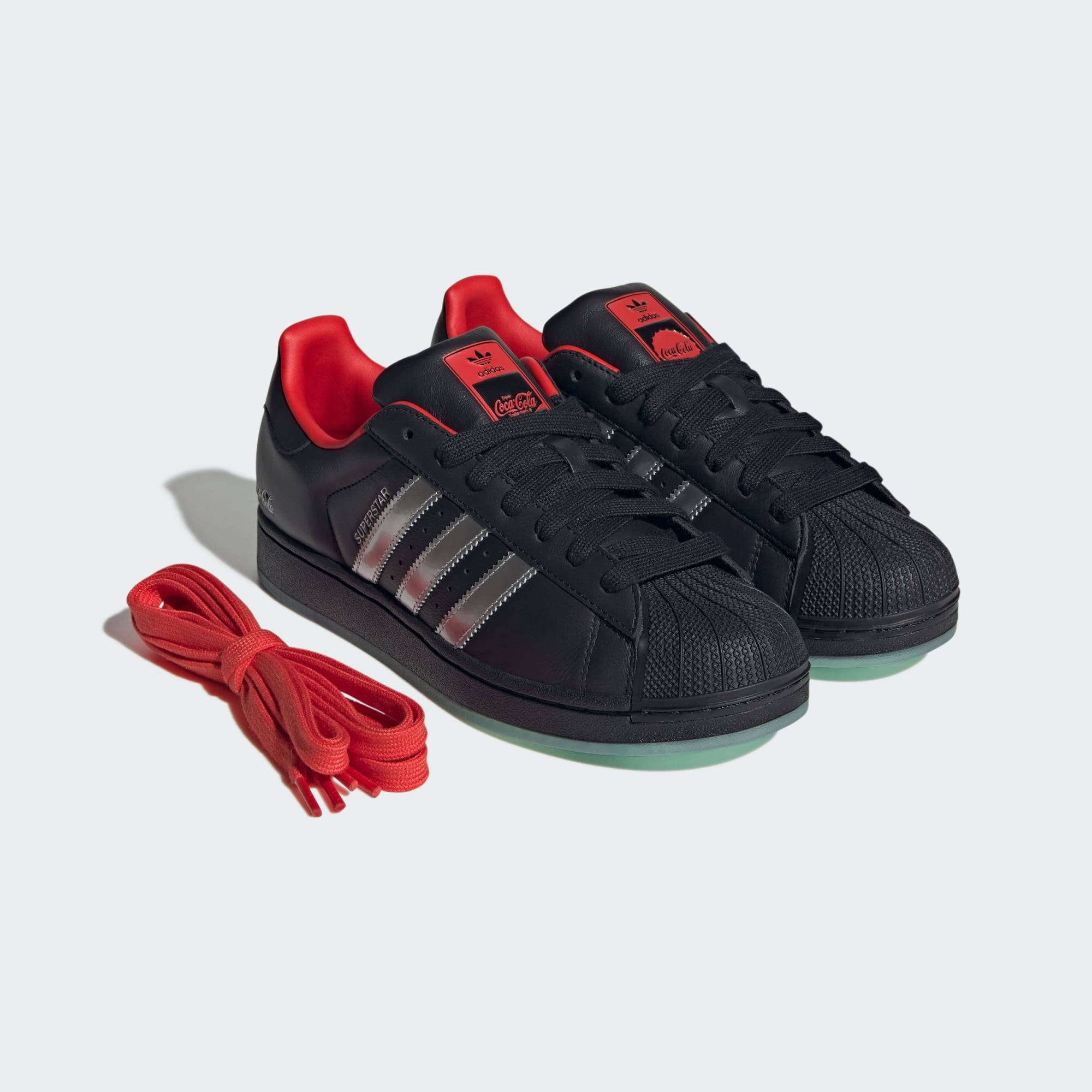 Coca-Cola x adidas Superstar II Black Pair