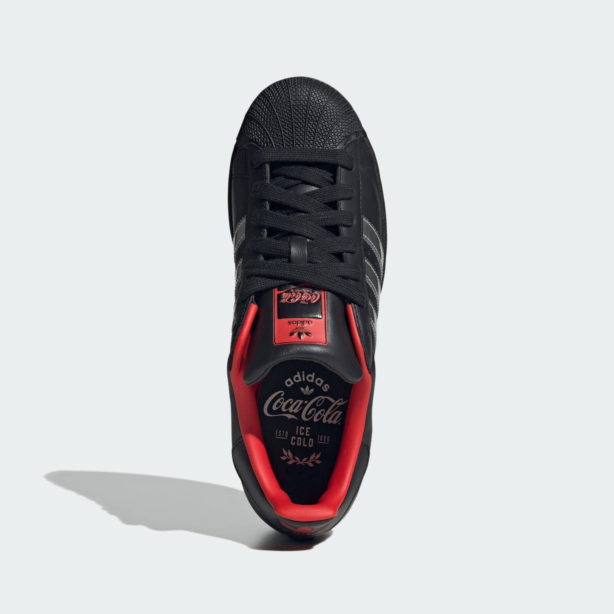 Coca-Cola x adidas Superstar II Black Top