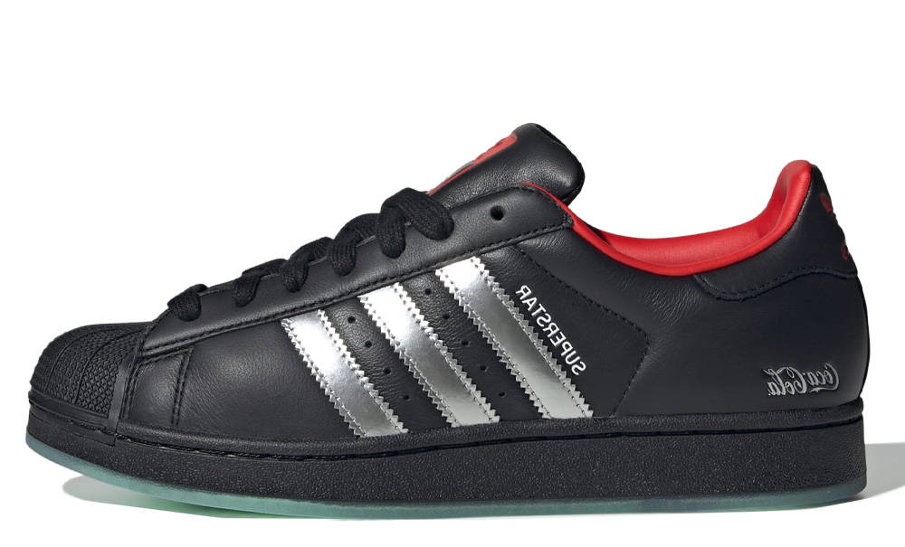 Coca-Cola x adidas Superstar II Black