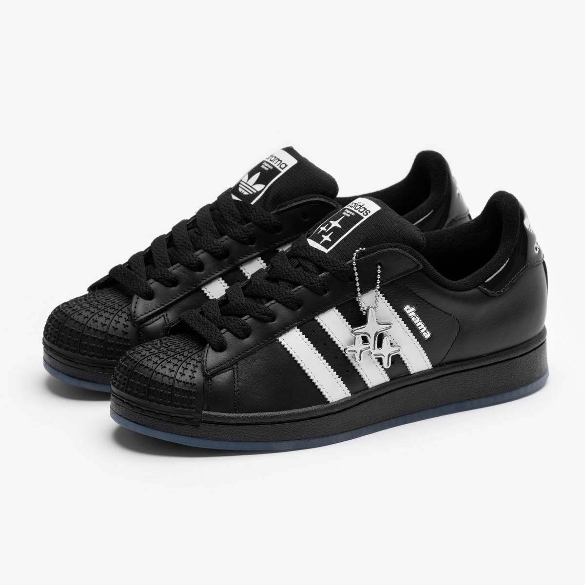 Drama Call x adidas Superstar II Black White