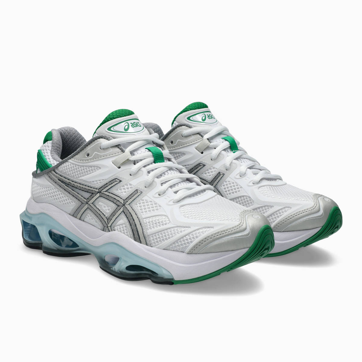 HIDDEN.NY x ASICS GEL-Kinetic 2.0 White Green Pair