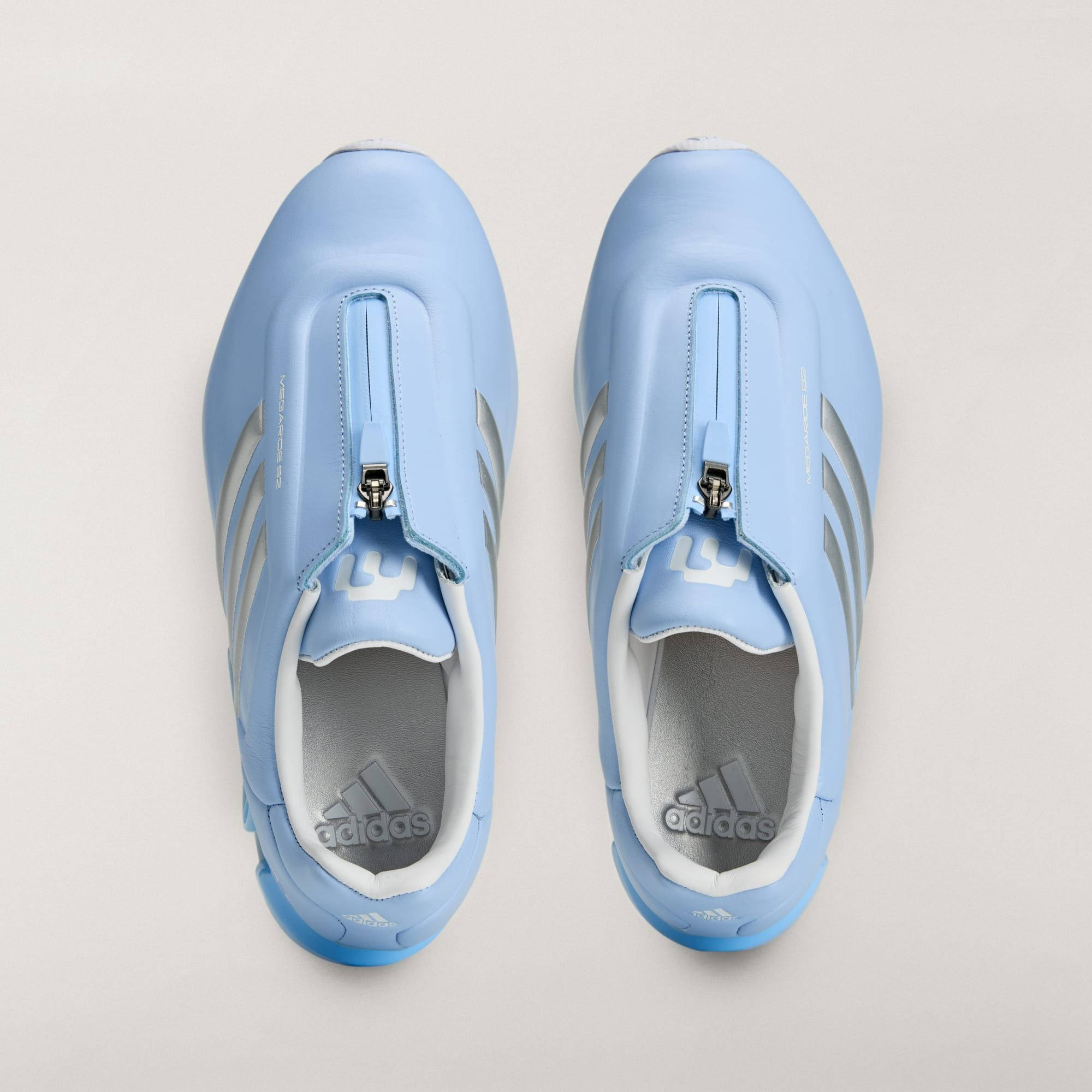 Miaou x adidas Megaride 52 Glow Blue KI0064 middle