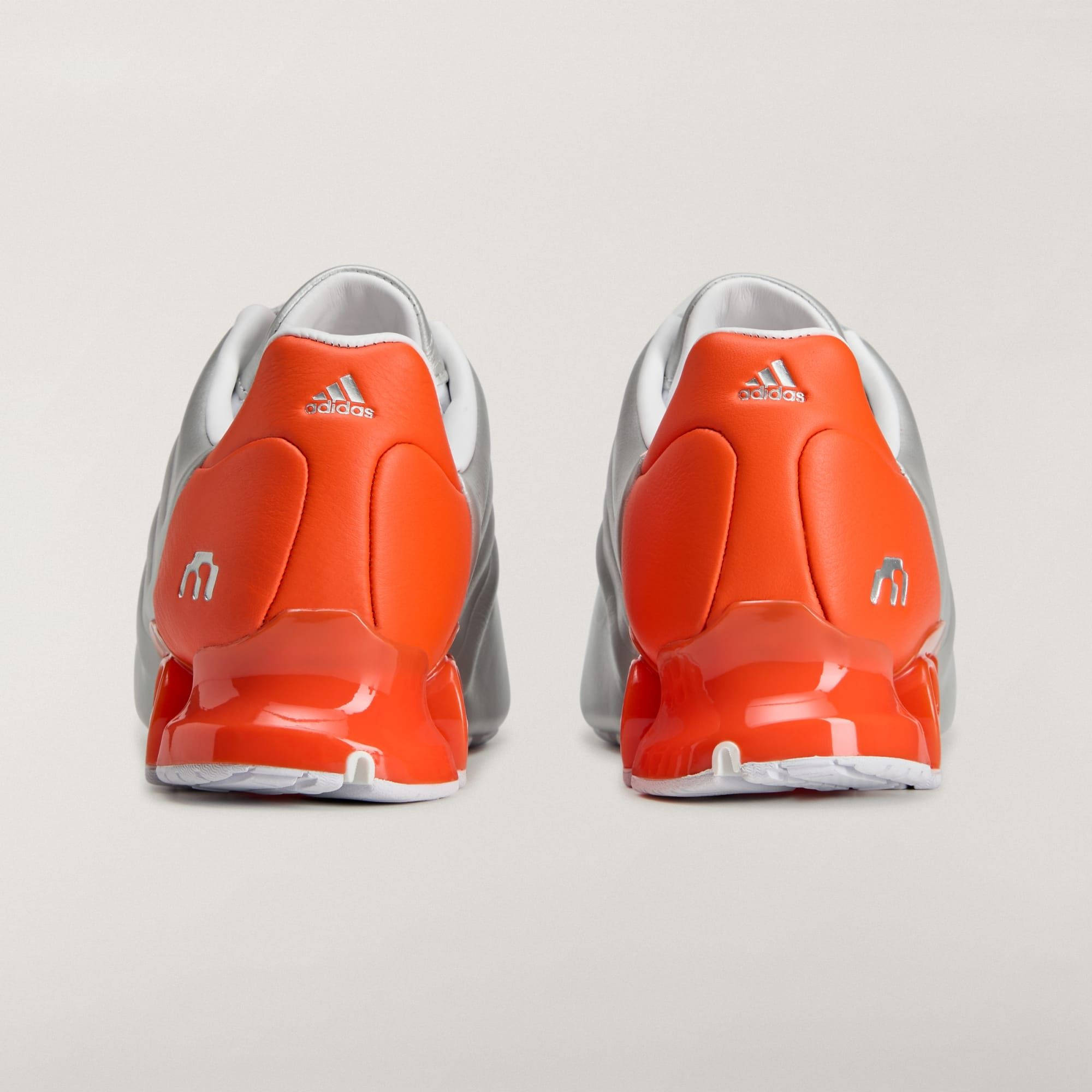 Miaou x adidas Megaride 52 Silver Orange KJ9468 back