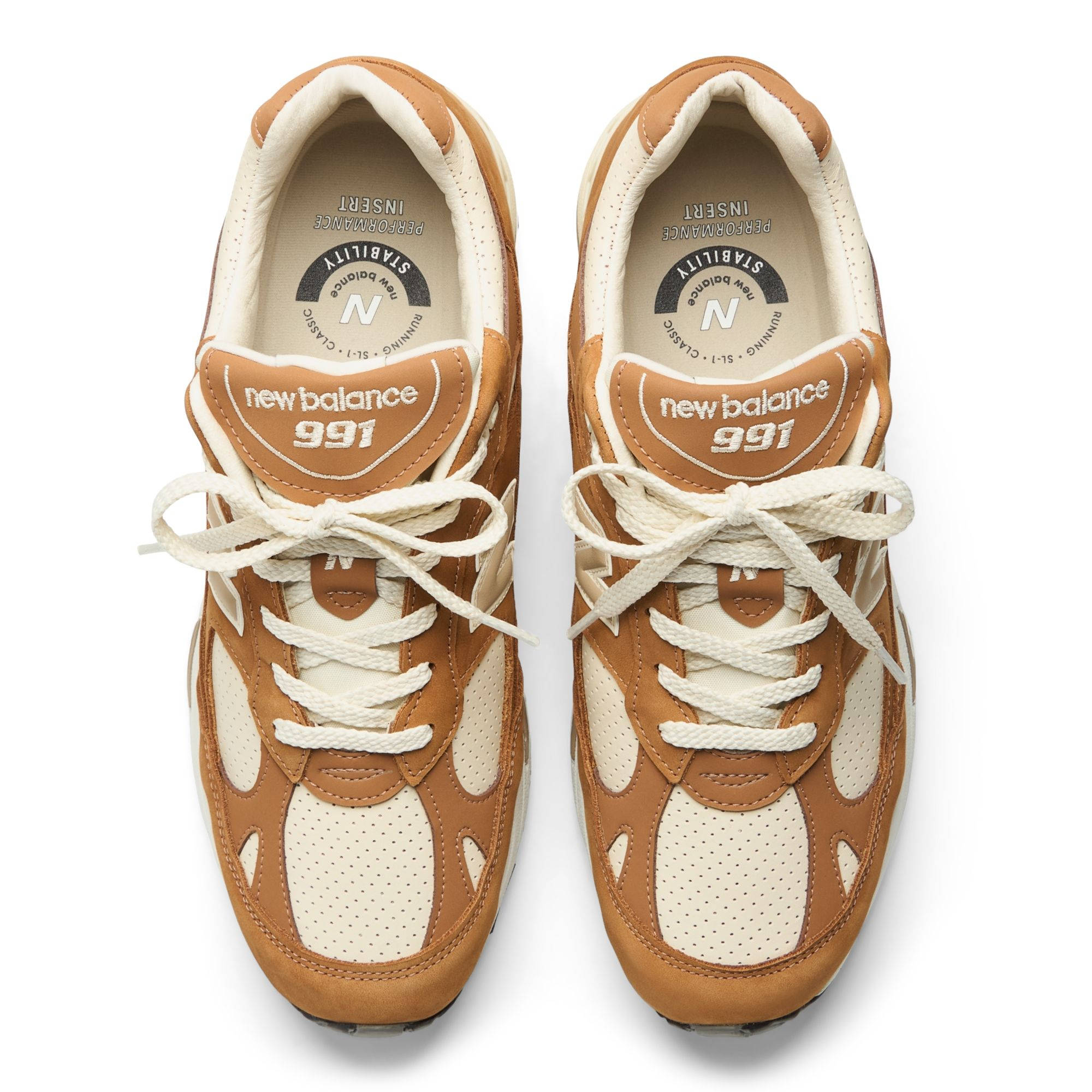 New Balance 991V1 Chipmunk Birch M991TW1 middle