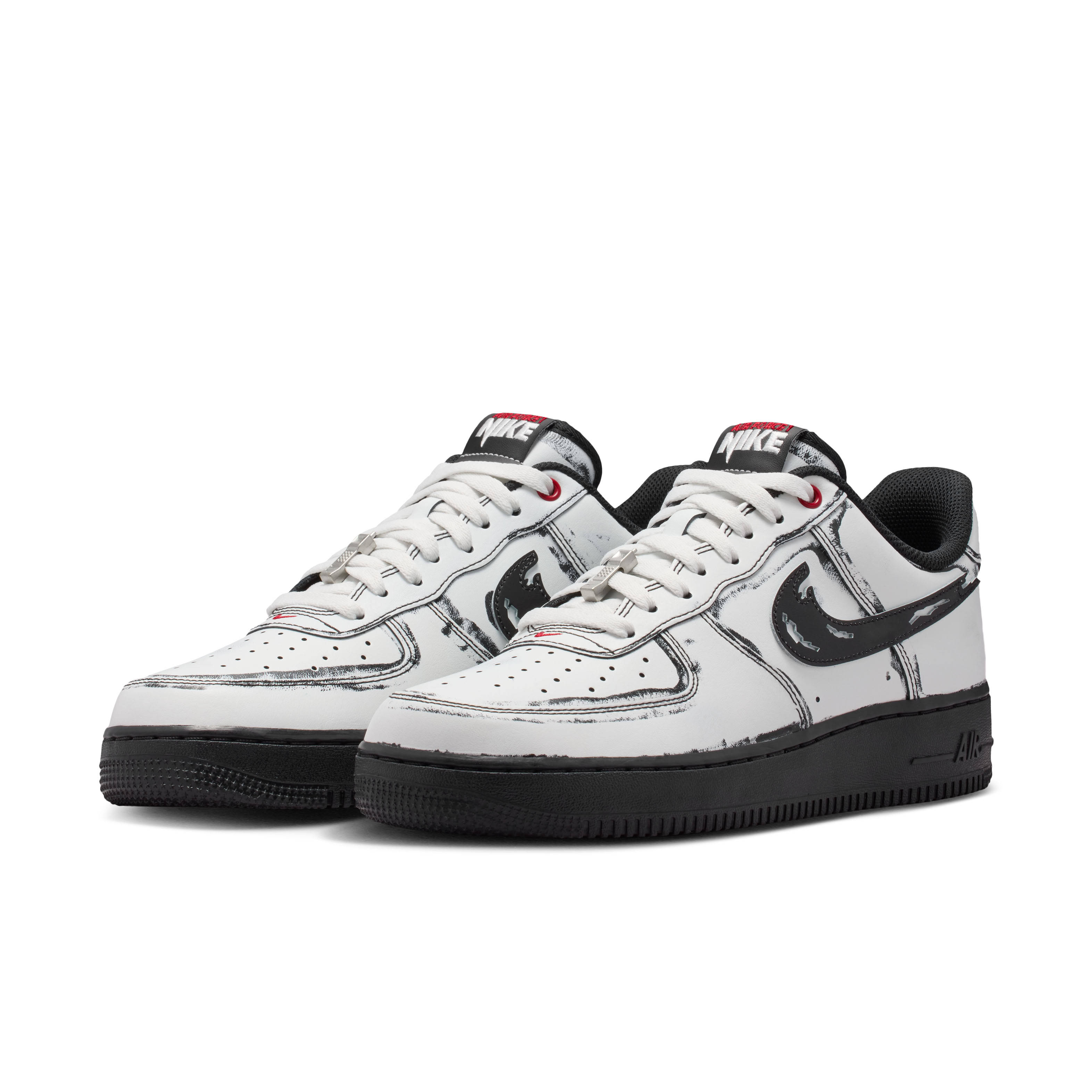 Nike Air Force 1 Low Ghostface Pair