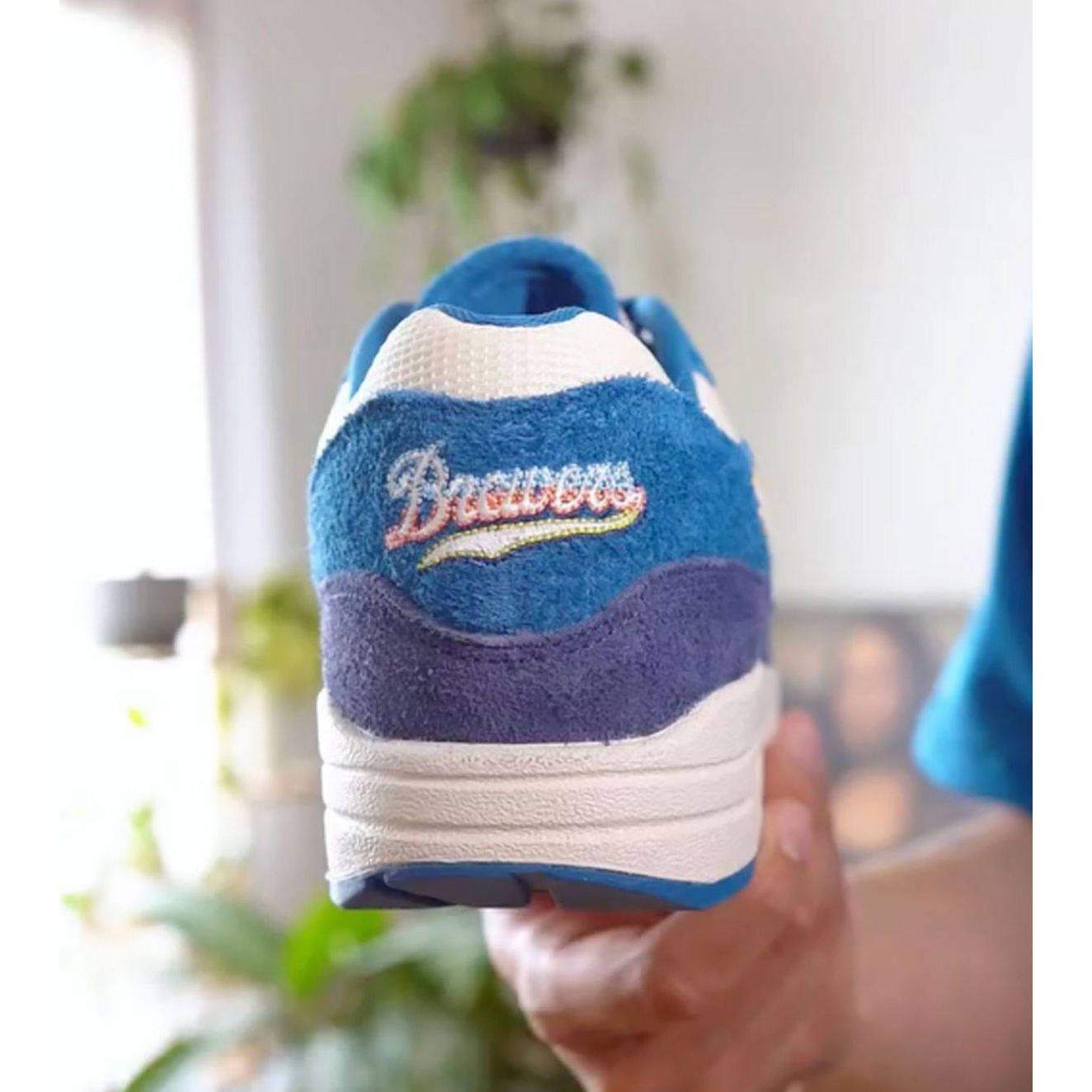 Nike Air Max 1 Milwaukee Brewers Blue IQ2938-400 back