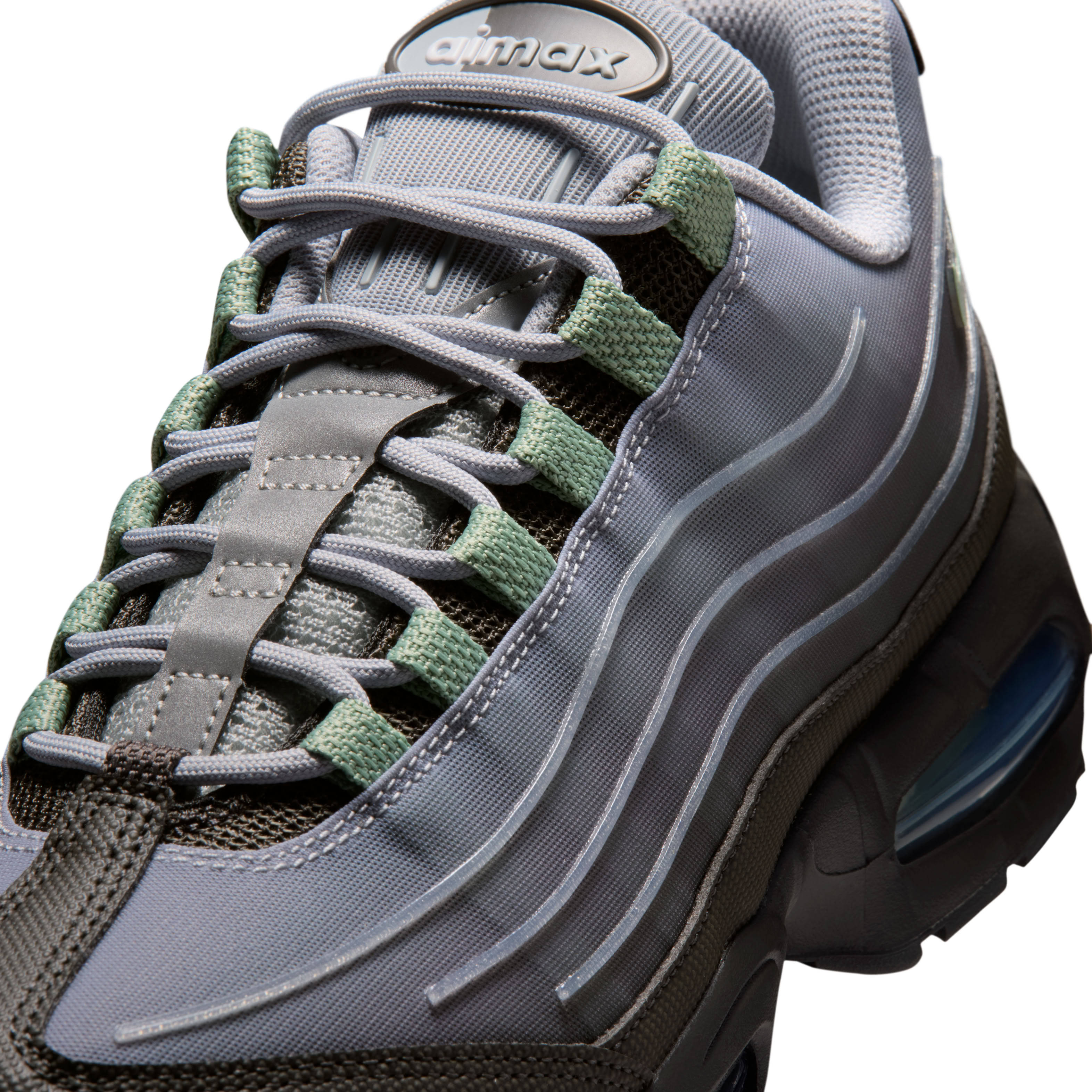Nike Air Max 95 Big Bubble Tech Medium Ash Detail