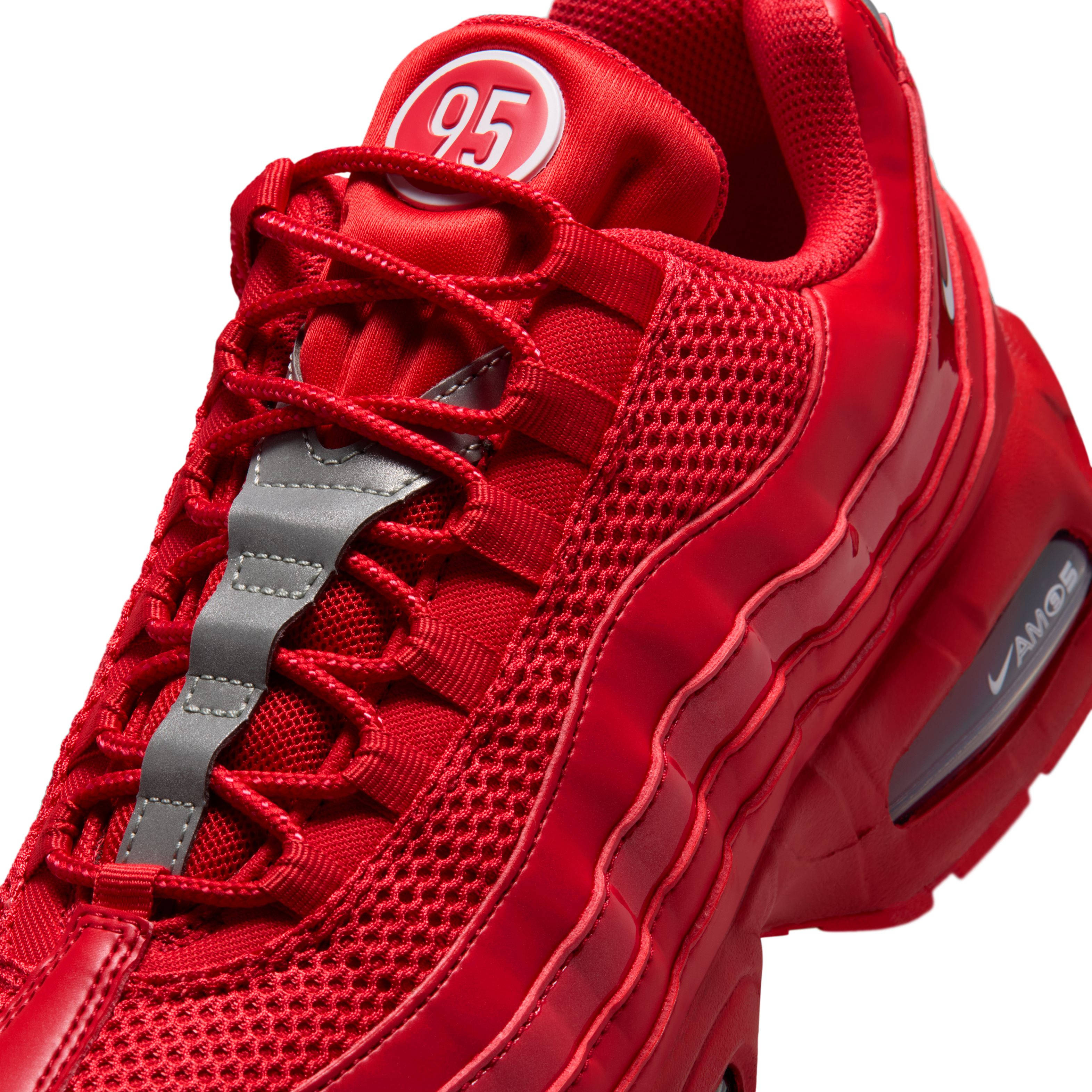 Nike Air Max 95 Big Bubble Total 90 Red IB6830-602 tongue
