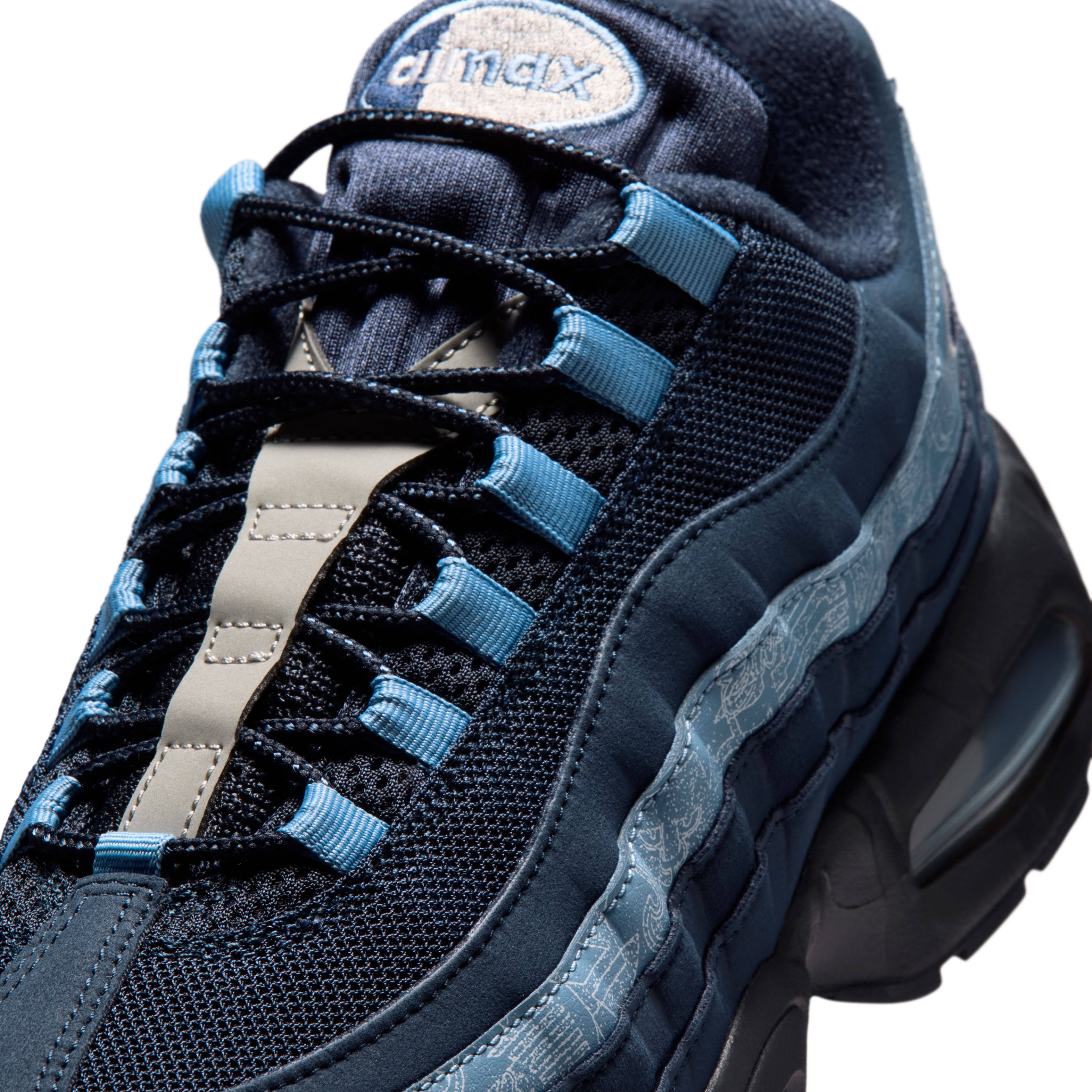 Nike Air Max 95 Obsidian Work Blue Detail