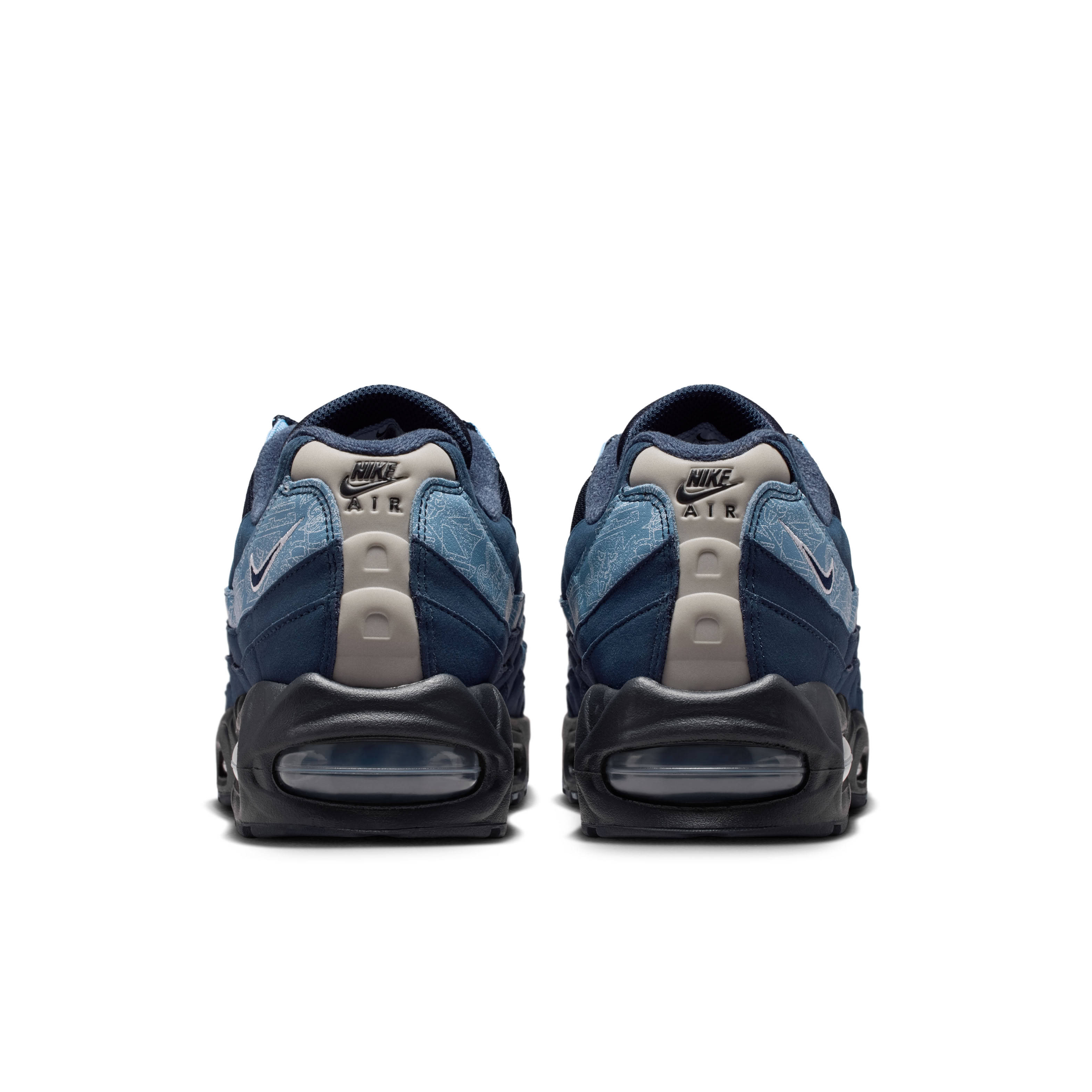 Nike Air Max 95 Obsidian Work Blue Heel