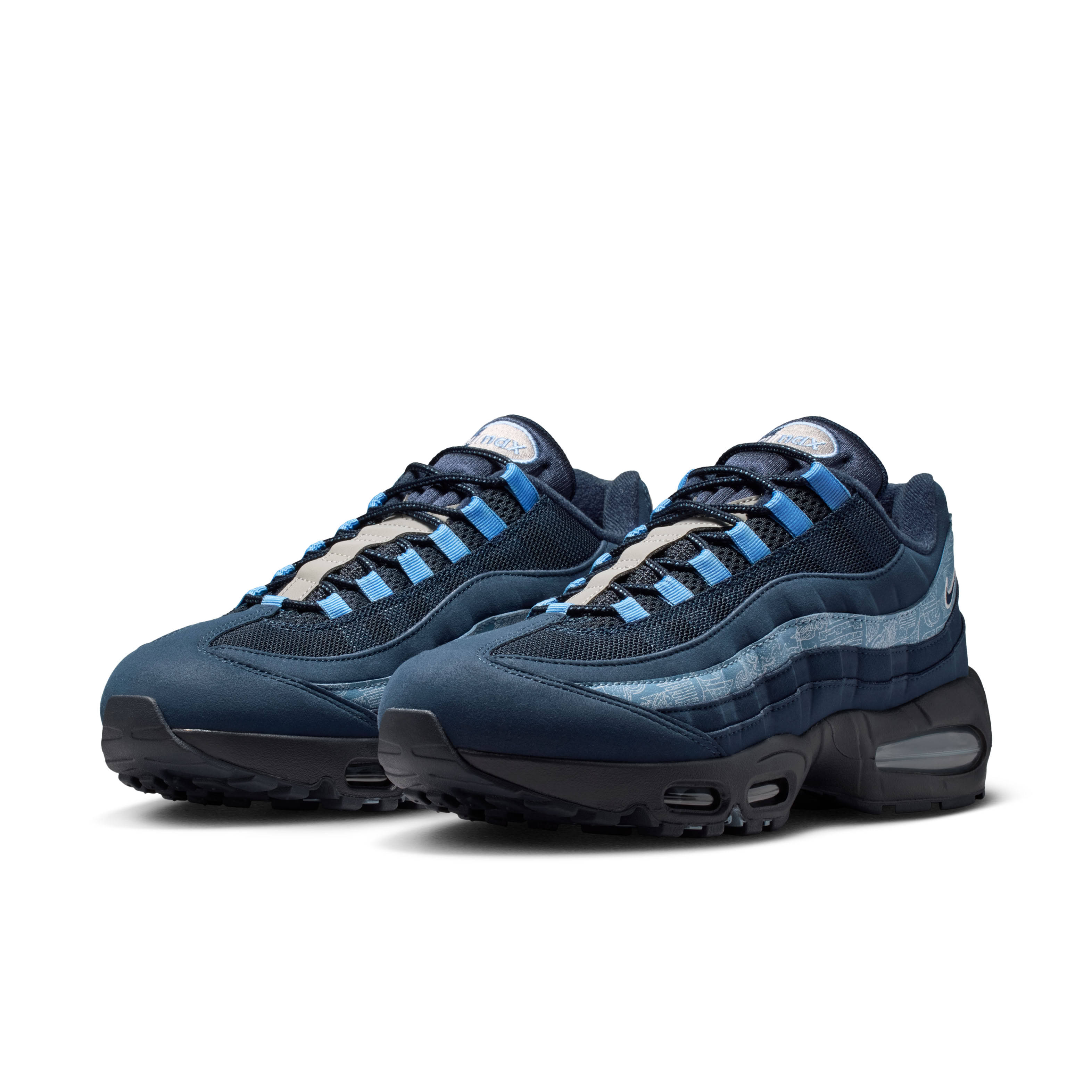Nike Air Max 95 Obsidian Work Blue Pair