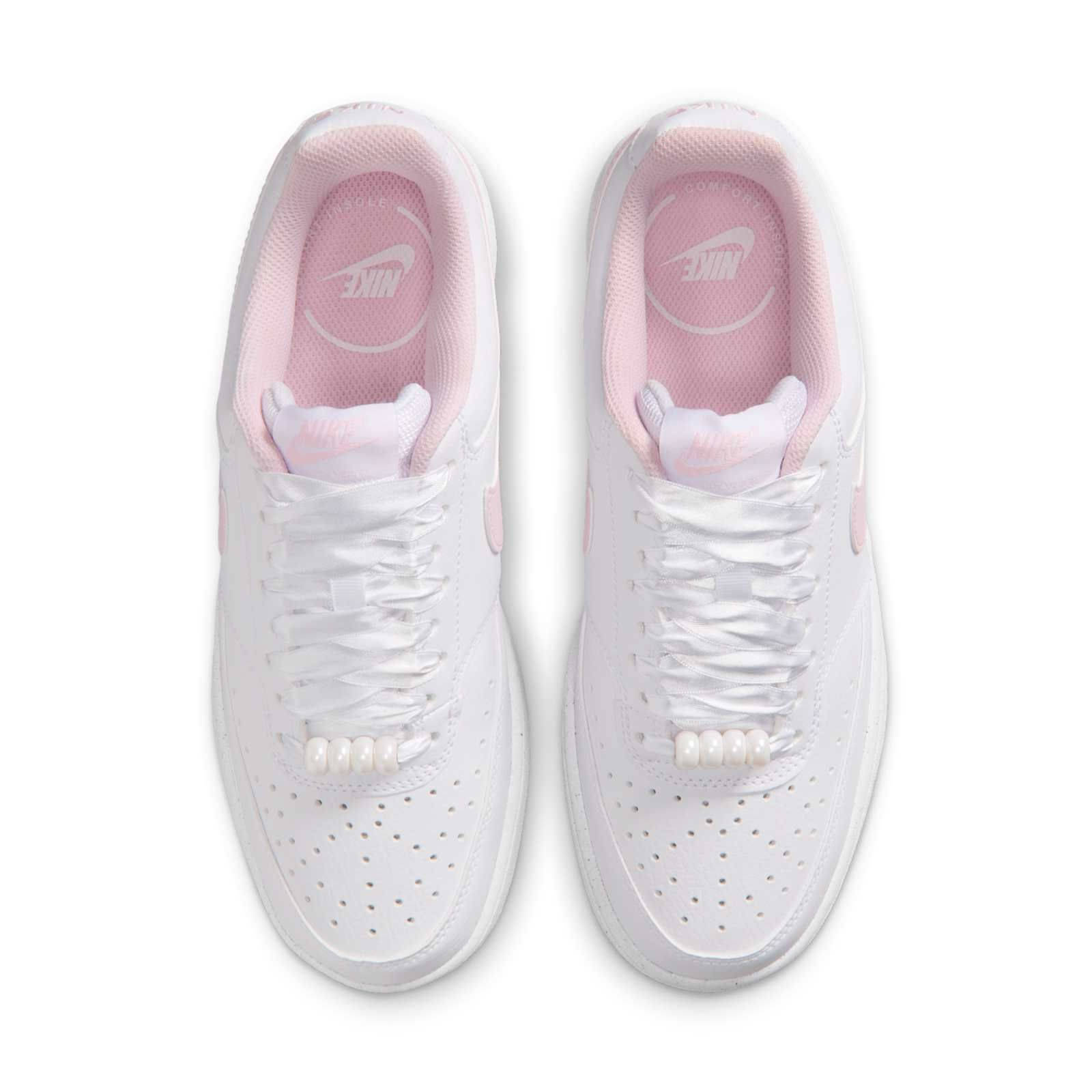 Nike Court Vision Low White Pink Foam IB6652-101 middle