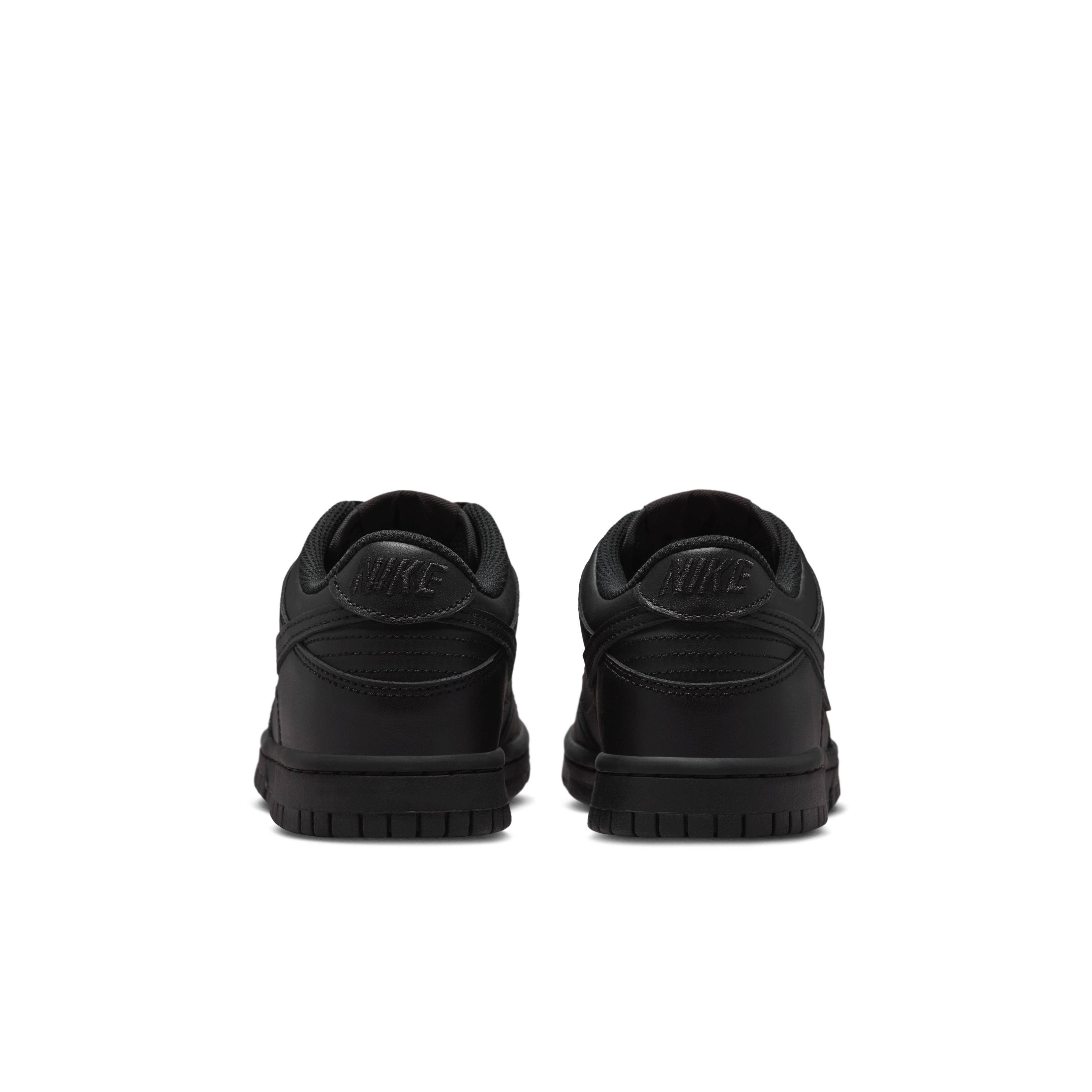 Nike Dunk Low GS Triple Black FB9109-009 back