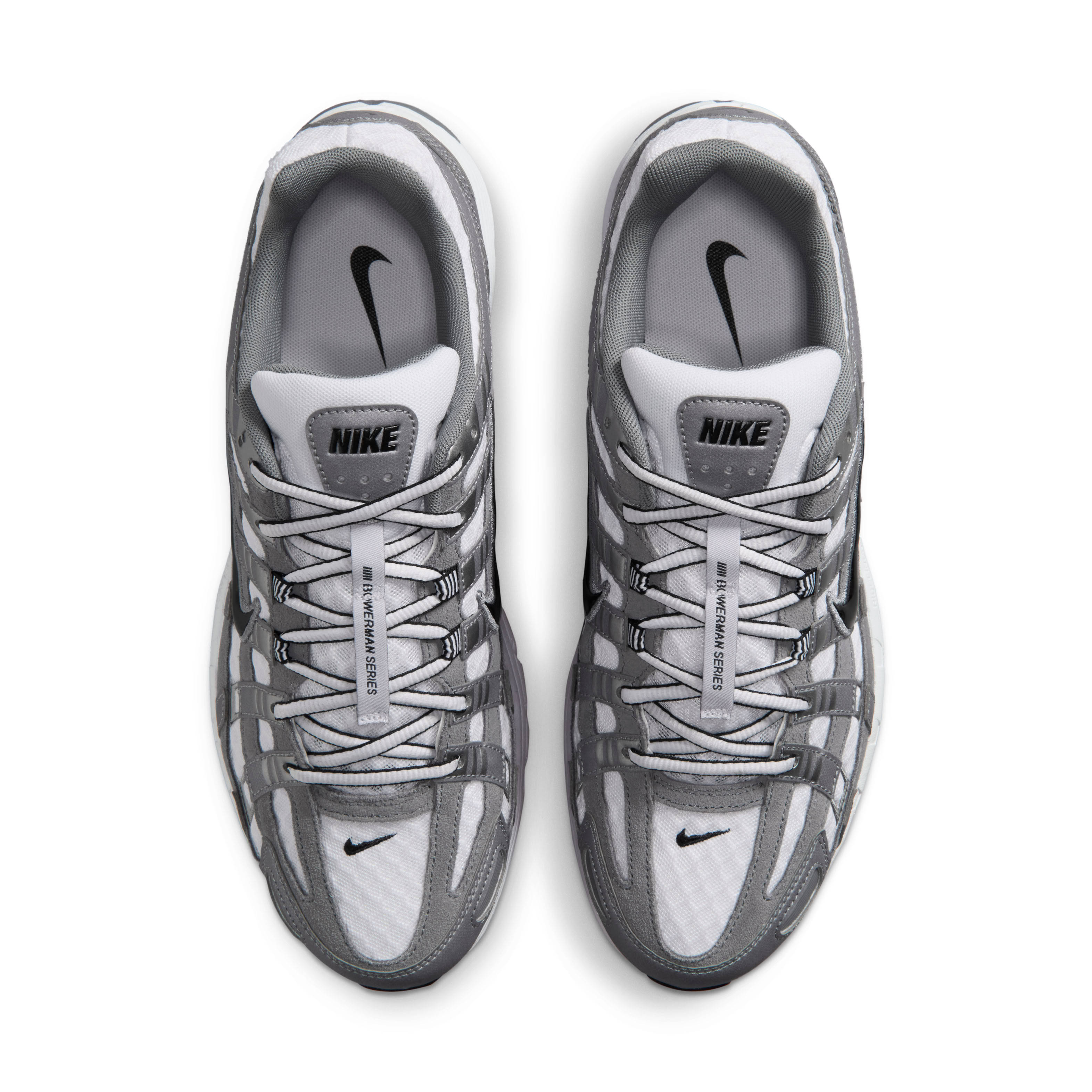Nike P-6000 White Metallic Cool Grey Top