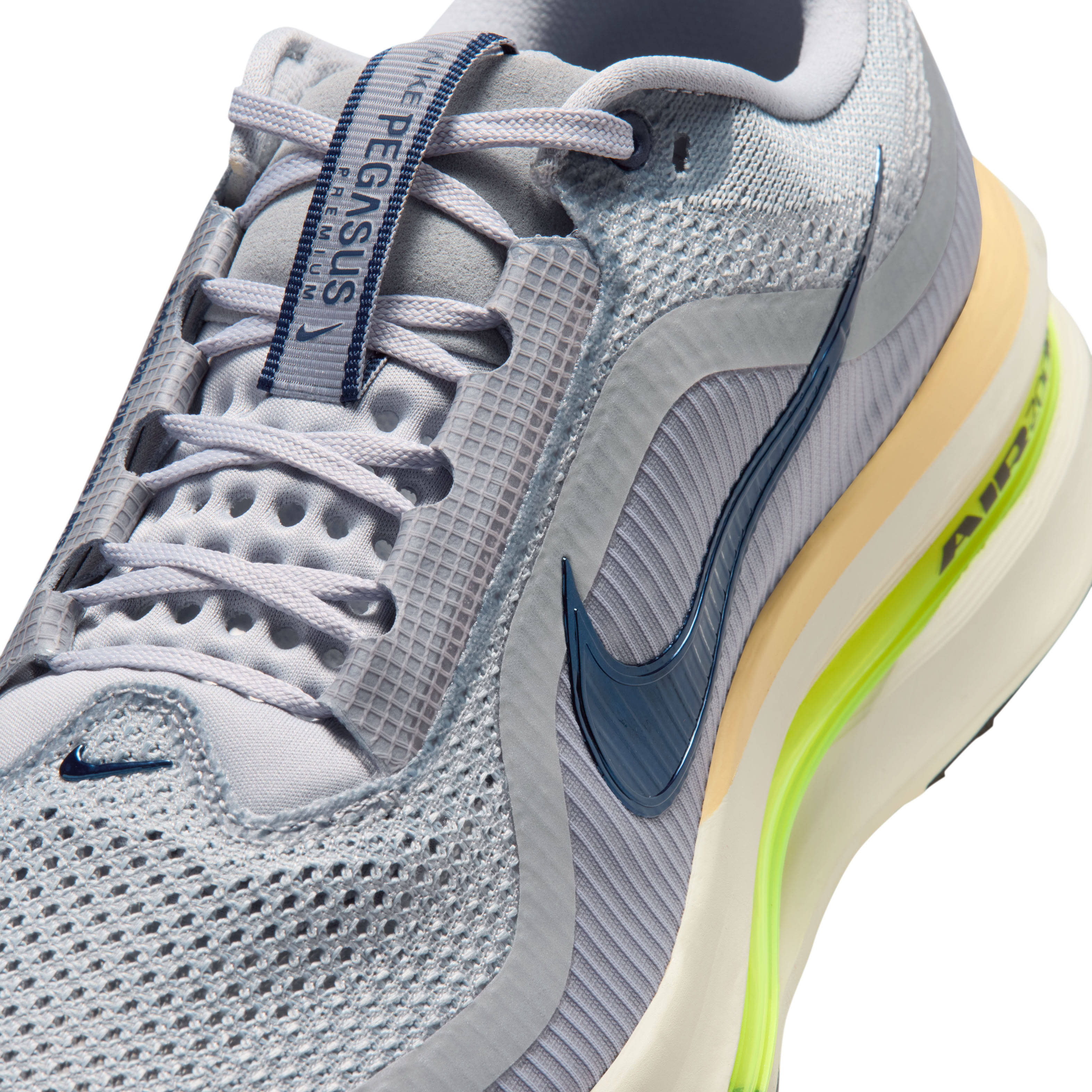 Nike Pegasus Premium Wolf Grey Pewter Detail