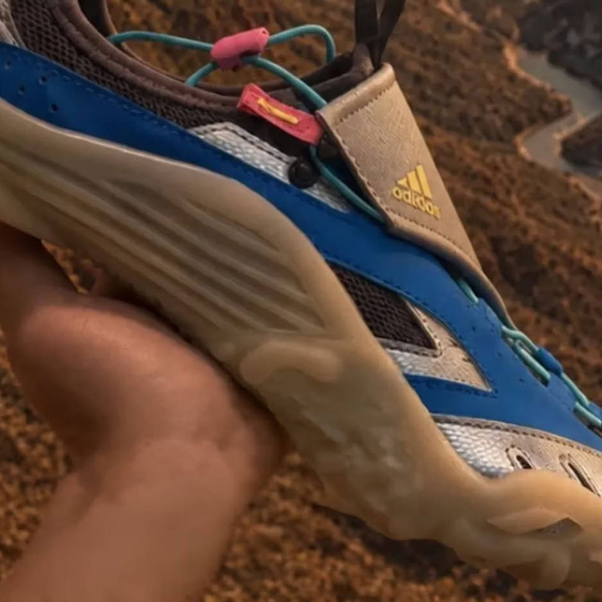 Pharrell Williams x adidas Water Moc Lucid Ray Blue First Look