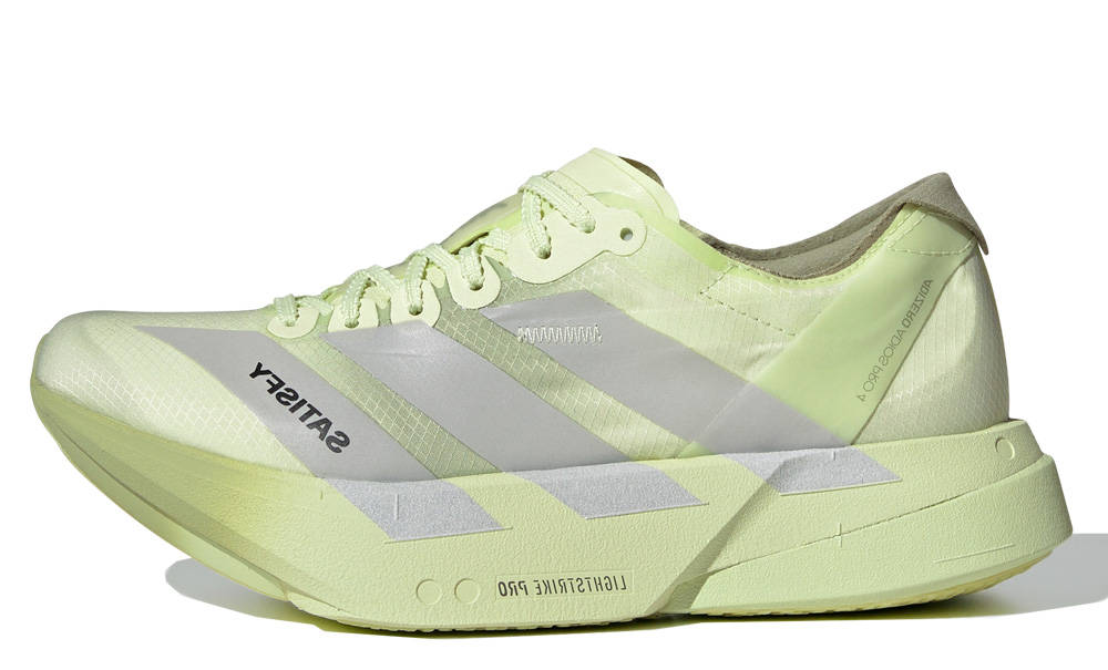 SATISFY x adidas Adizero Adios Pro 4 Sage