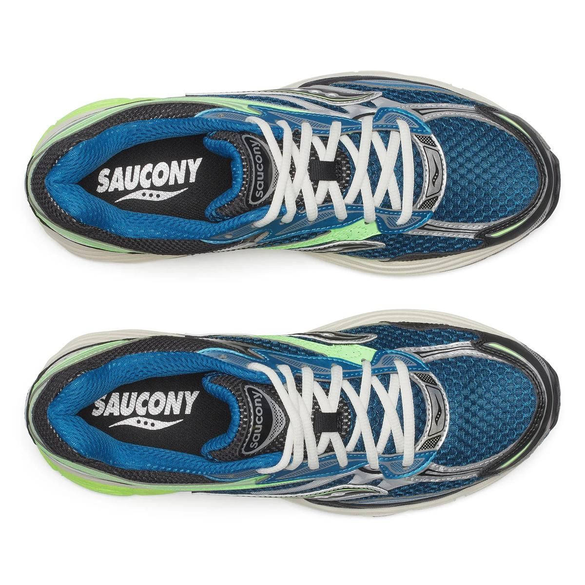 Saucony ProGrid Omni 9 Blue Lime S70739-29 middle