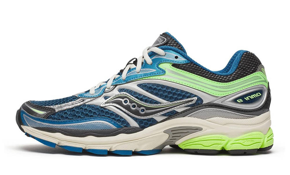 Saucony ProGrid Omni 9 Blue Lime S70739-29