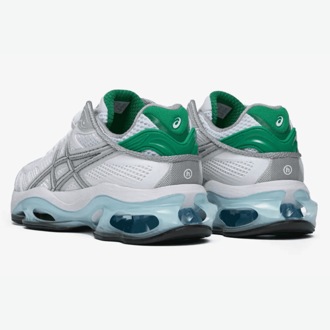 HIDDEN.NY x ASICS GEL-Kinetic 2.0 White Green Back