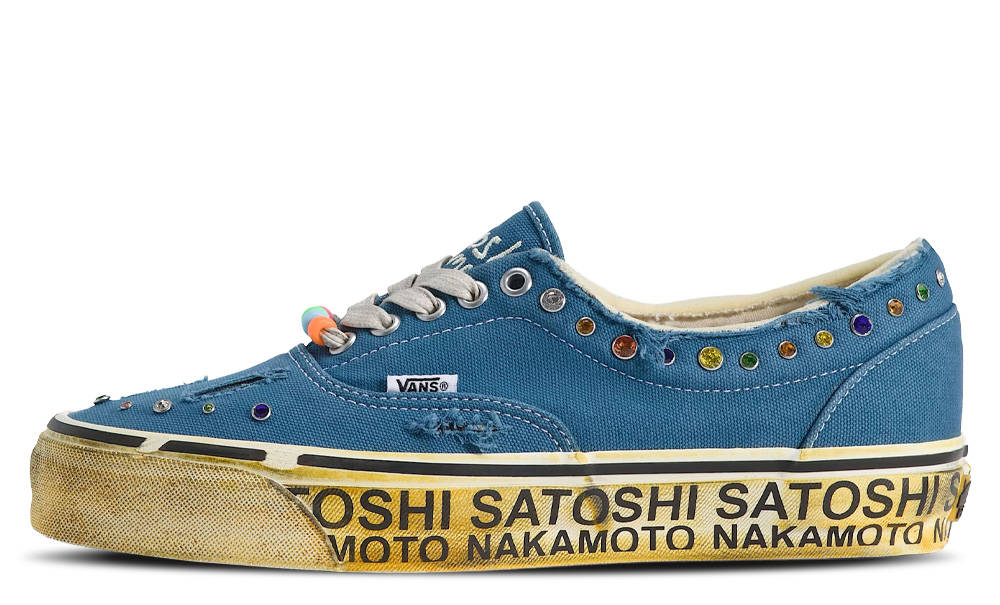 Vans OTW x Satoshi Nakamoto Era 95 Lucky Charm Blue