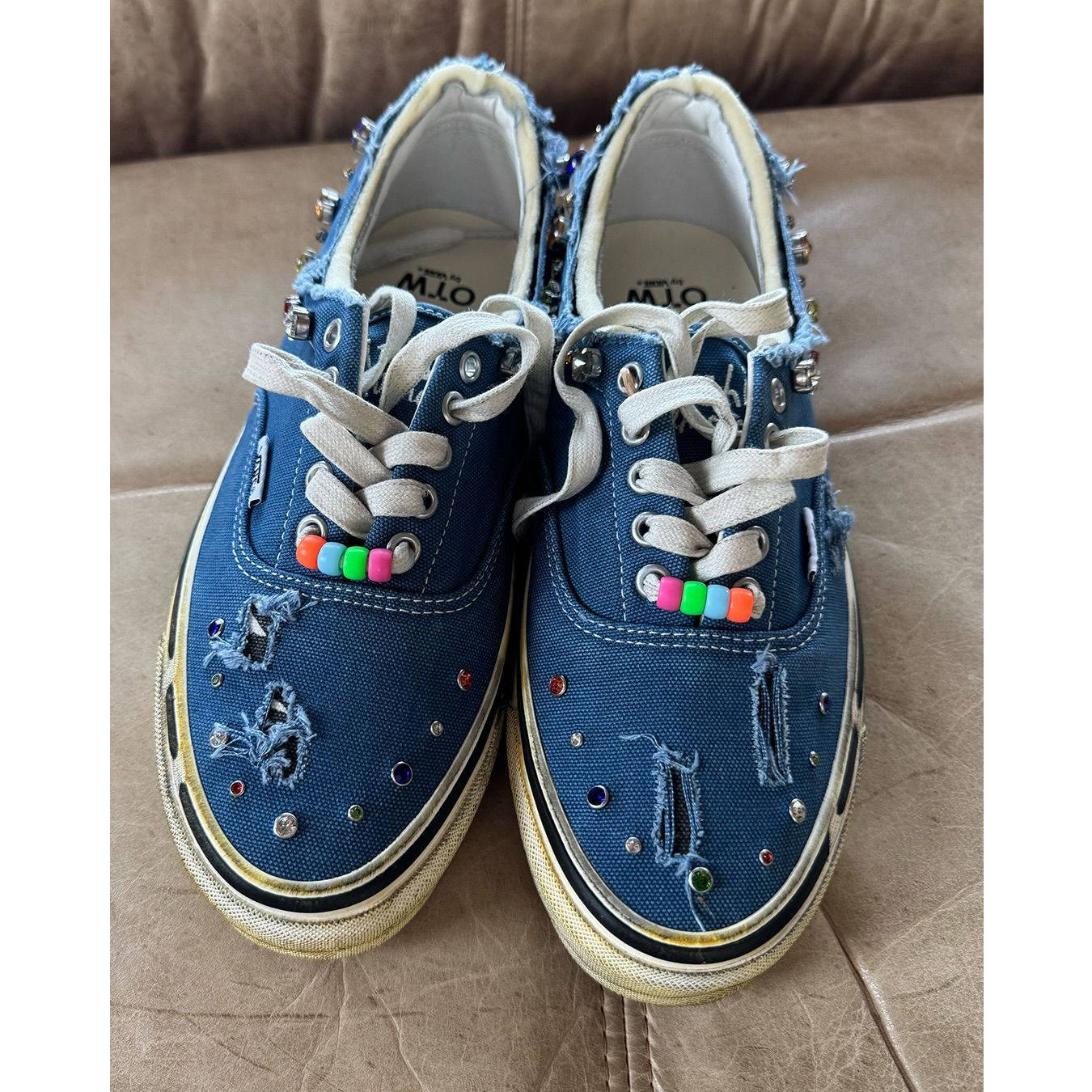 Vans OTW x Satoshi Nakamoto Era 95 Lucky Charm Blue middle