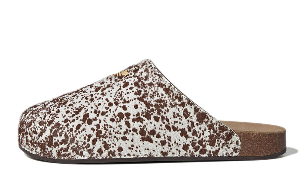 adidas Adimule Cow Print Pony Hair Brown KI0404