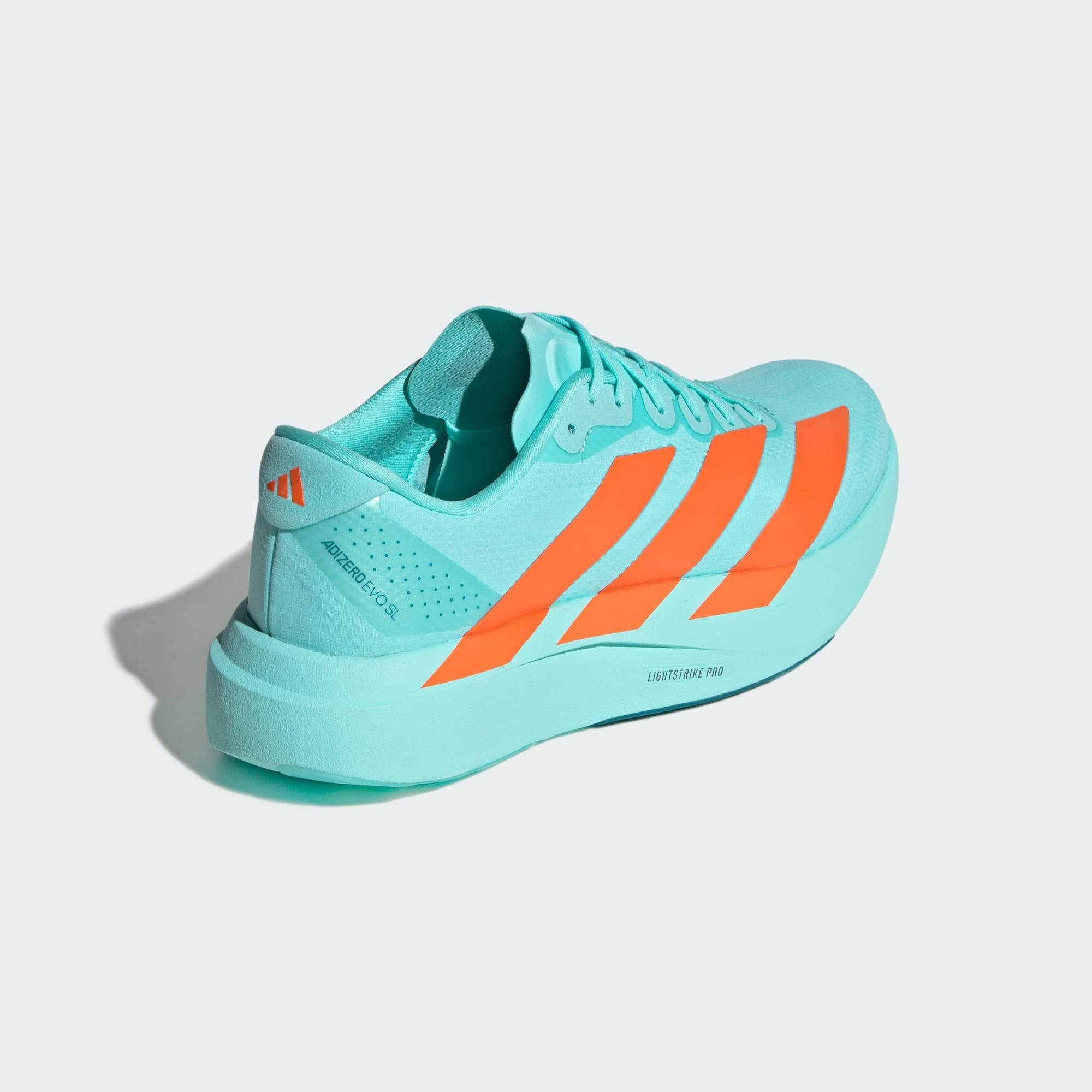 adidas Adizero EVO SL Turquoise Orange Back
