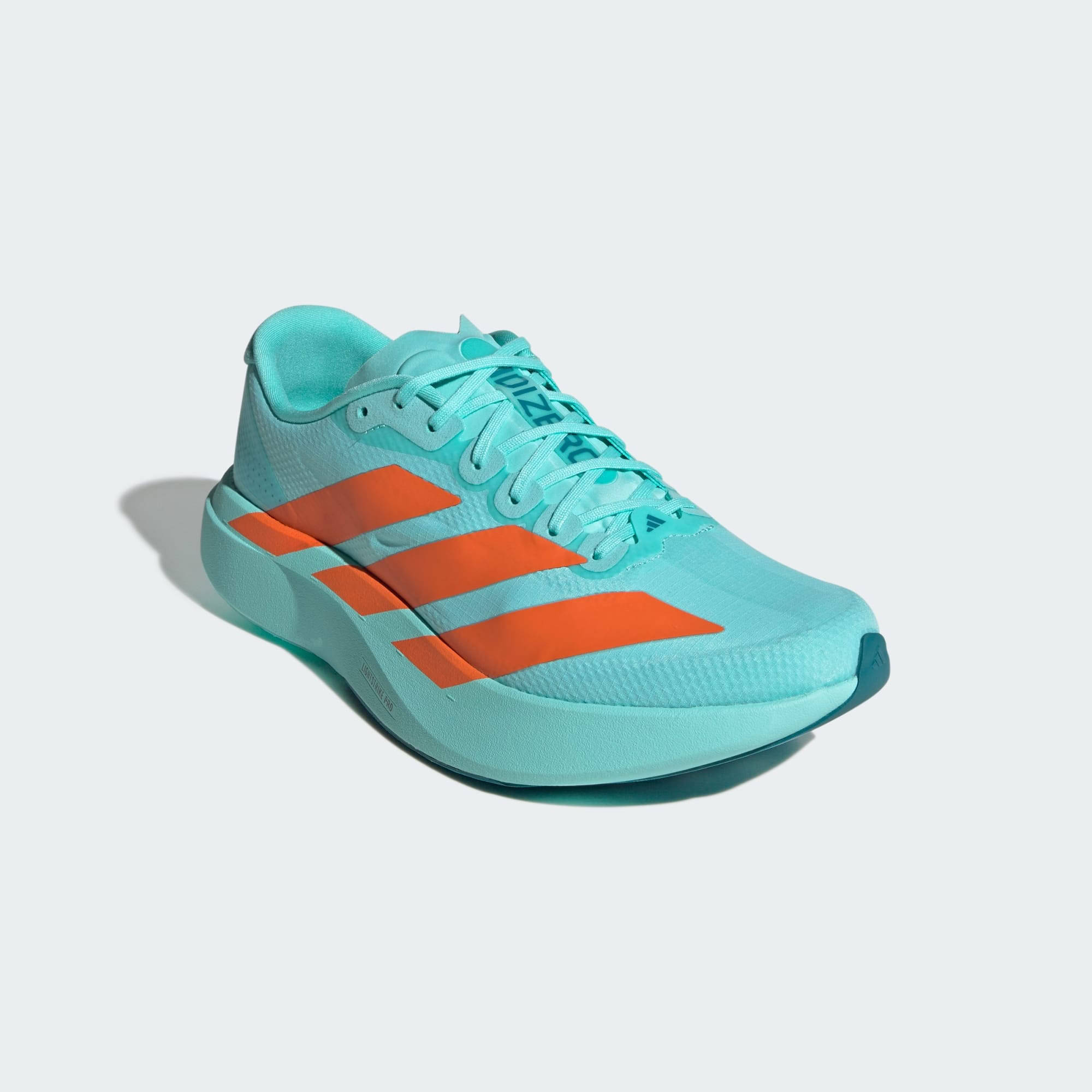 adidas Adizero EVO SL Turquoise Orange Front