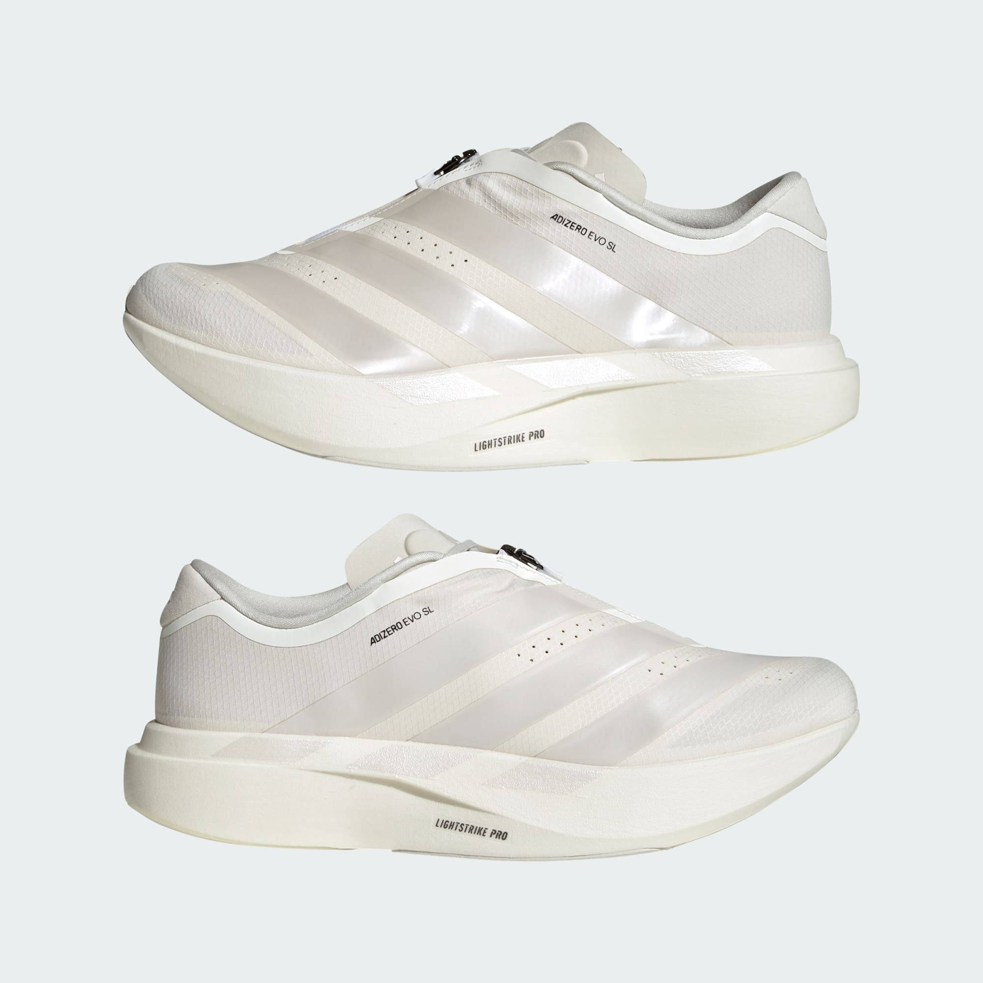 adidas Adizero Evo SL Zip Cream White KI0476 feature