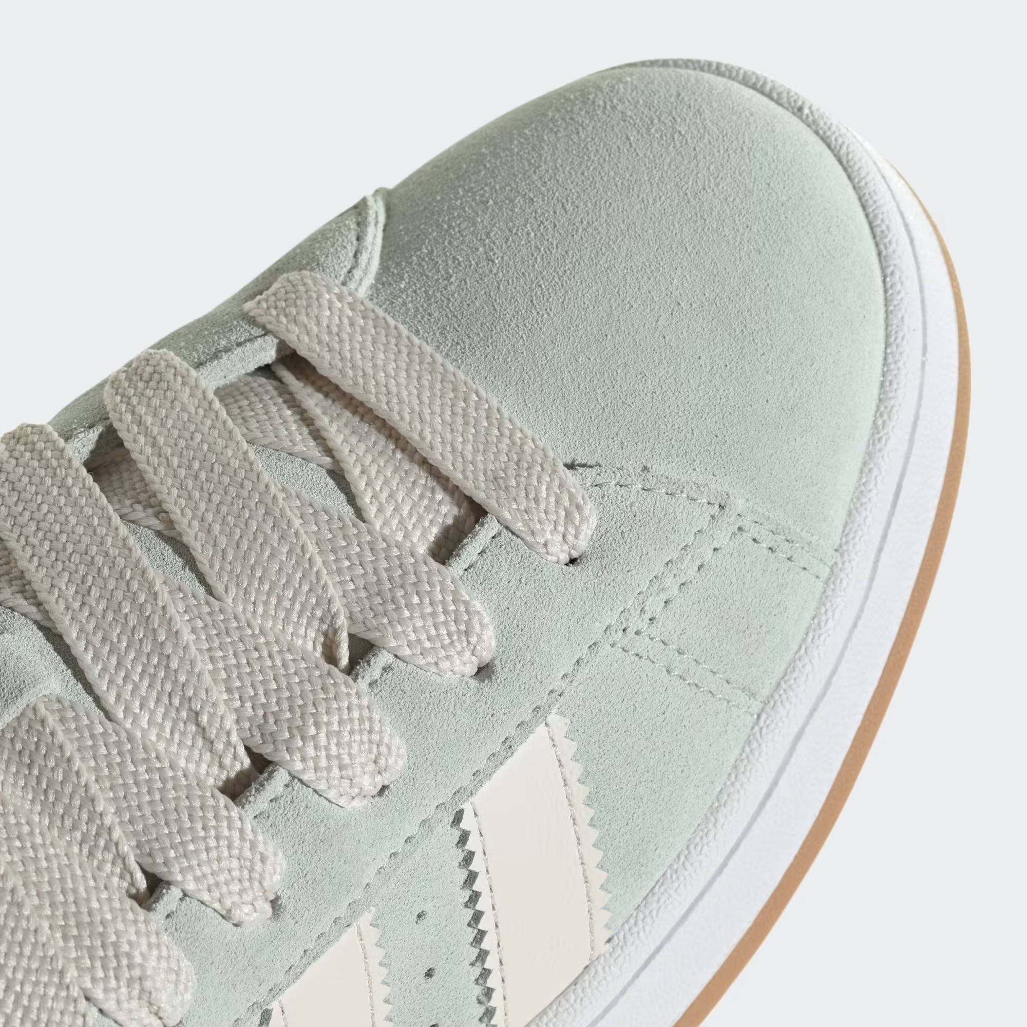 adidas Campus 00s Linen Green White JR9150 toe