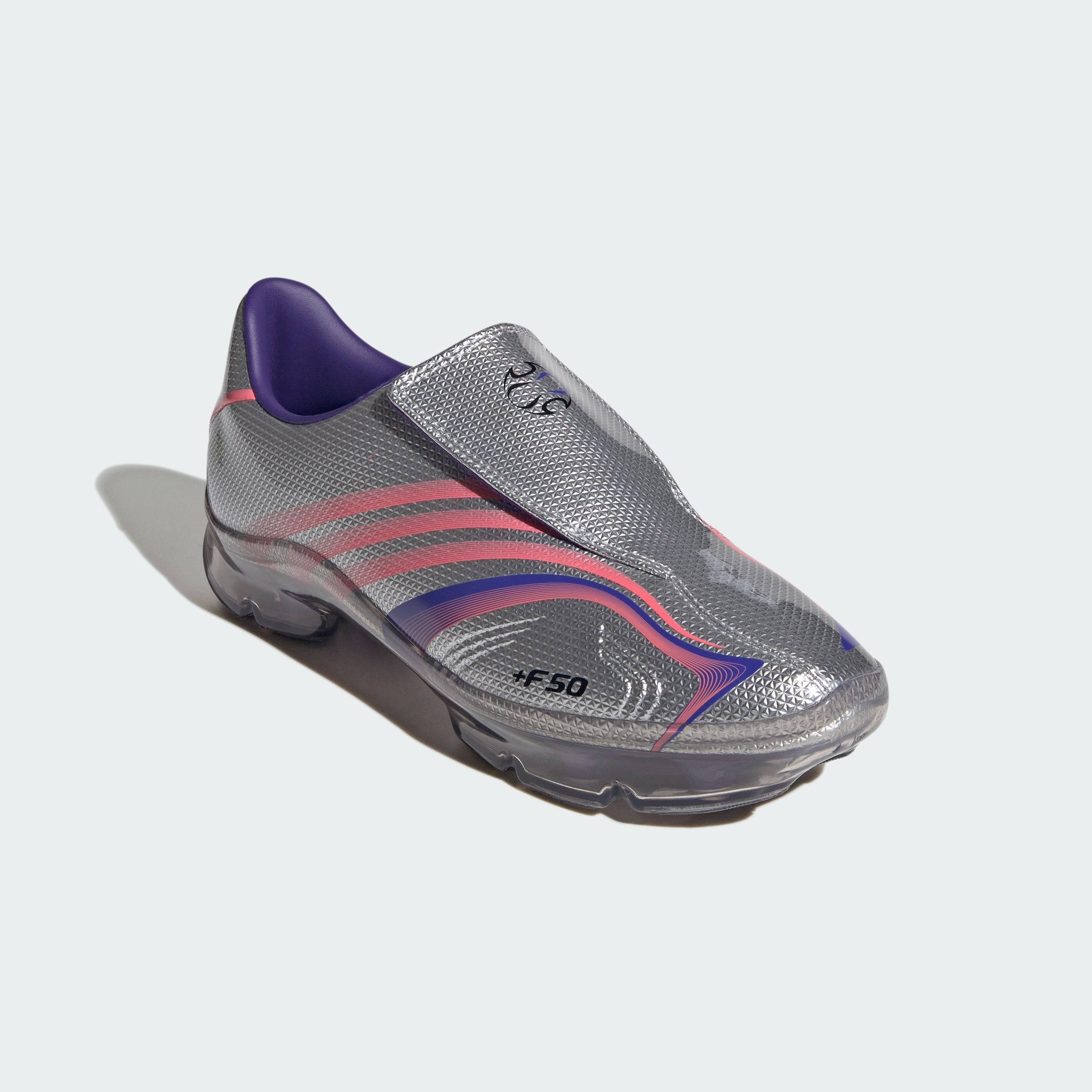 adidas F50 Adiframe Solar Purple Silver Metallic KH6570 front