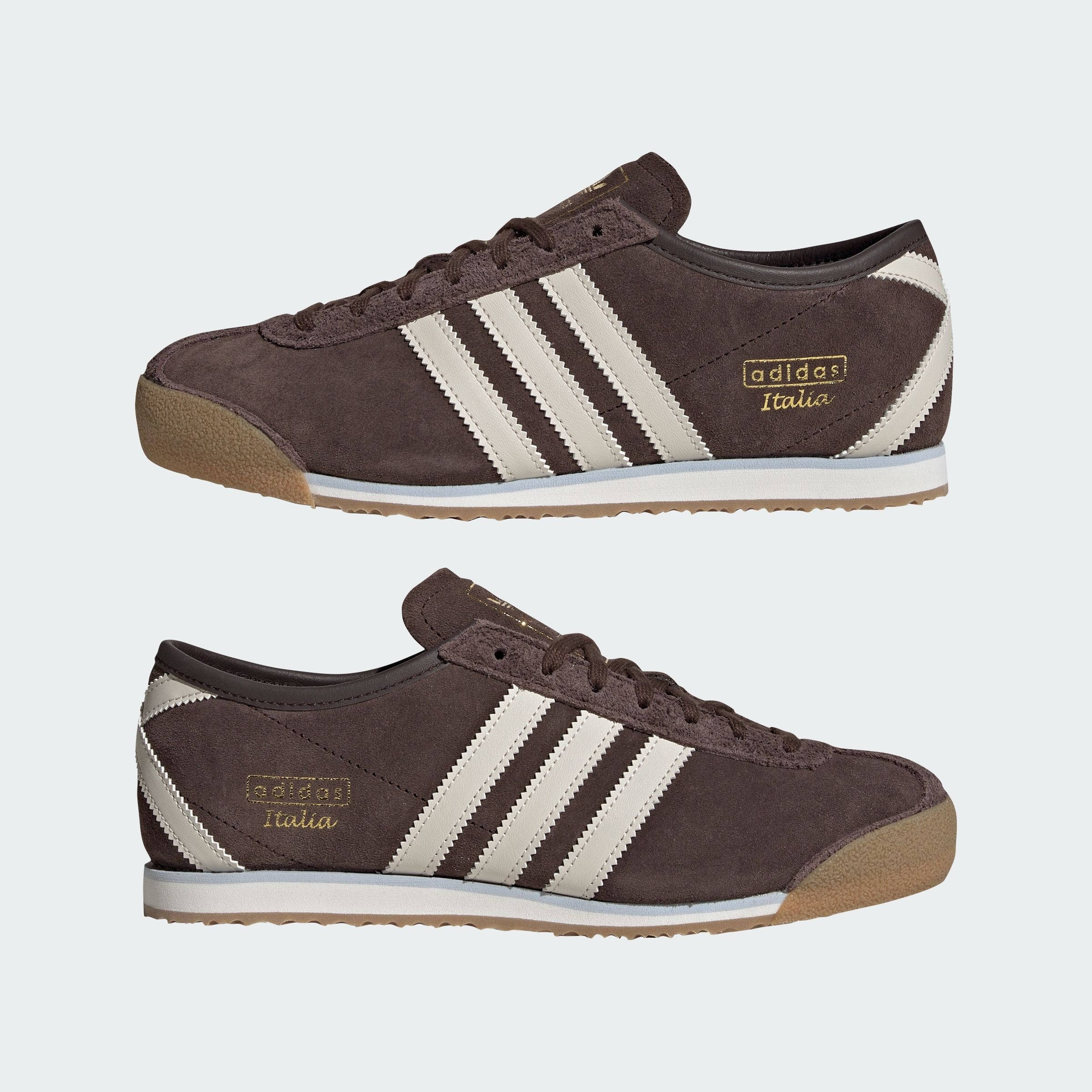 adidas Italia 70S Dark Brown Alumina KJ3623 feature
