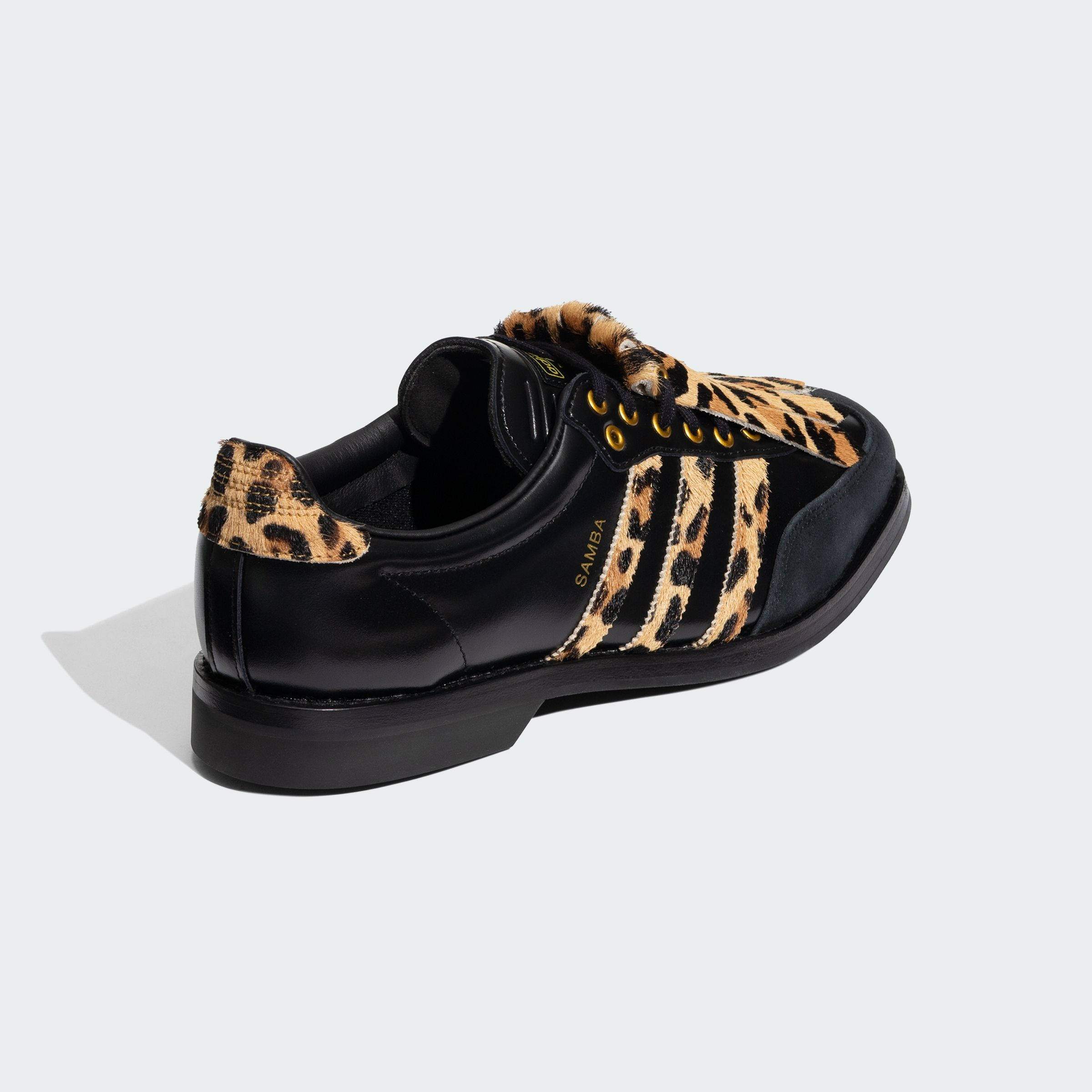 adidas Samba Bowling Leopard Black KK2824 back