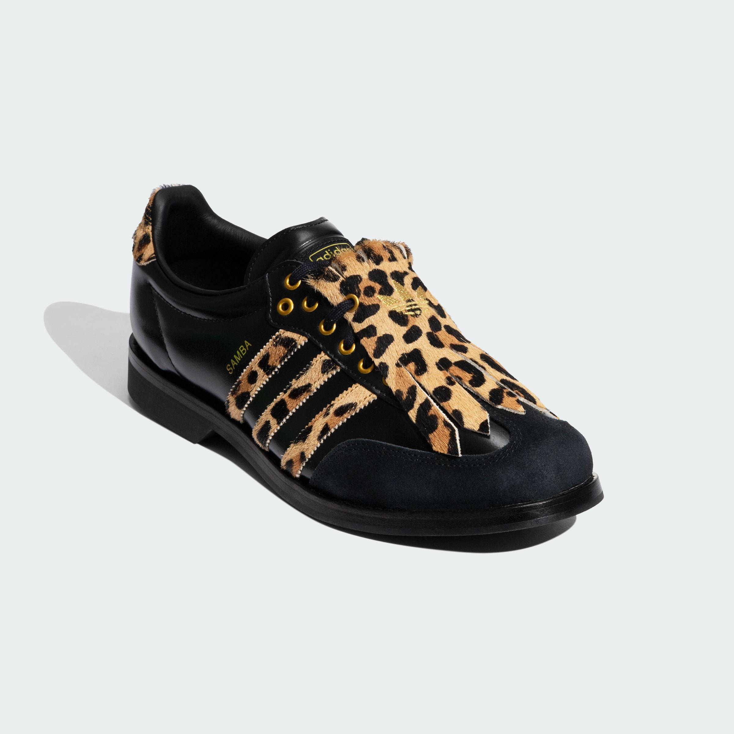 adidas Samba Bowling Leopard Black KK2824 side