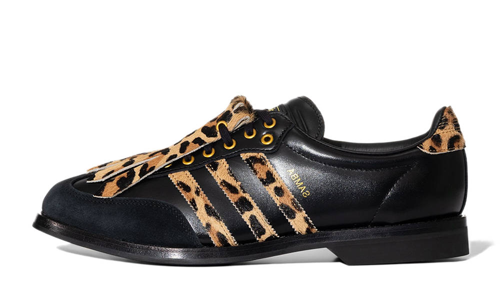 adidas Samba Bowling Leopard Black