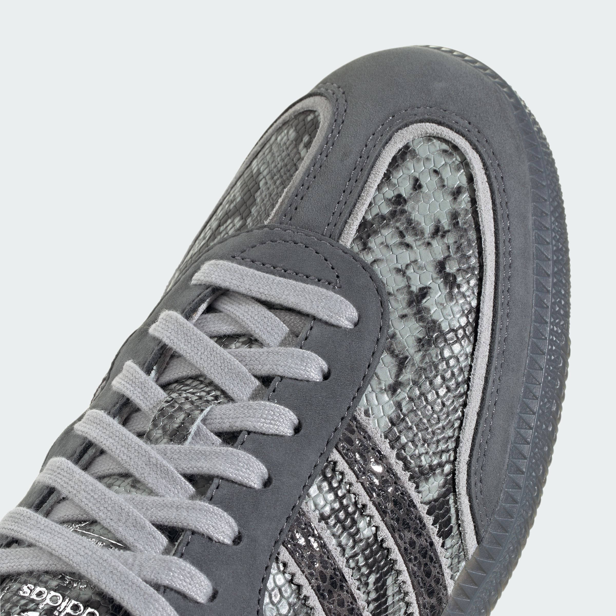 adidas Samba OG Grey Snakeskin KI5619 toe