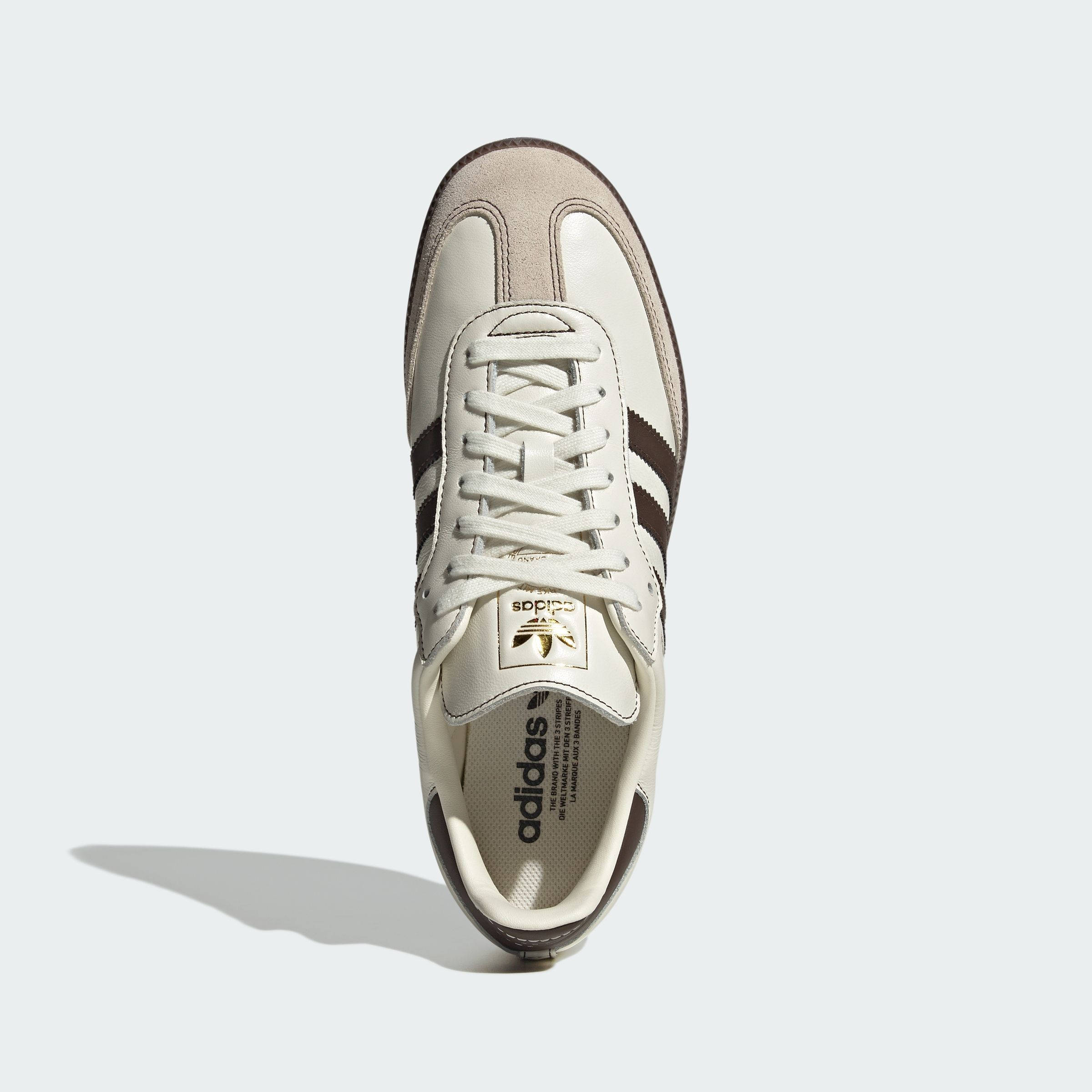 adidas Samba OG Off-White Brown Gum KK4484 middle