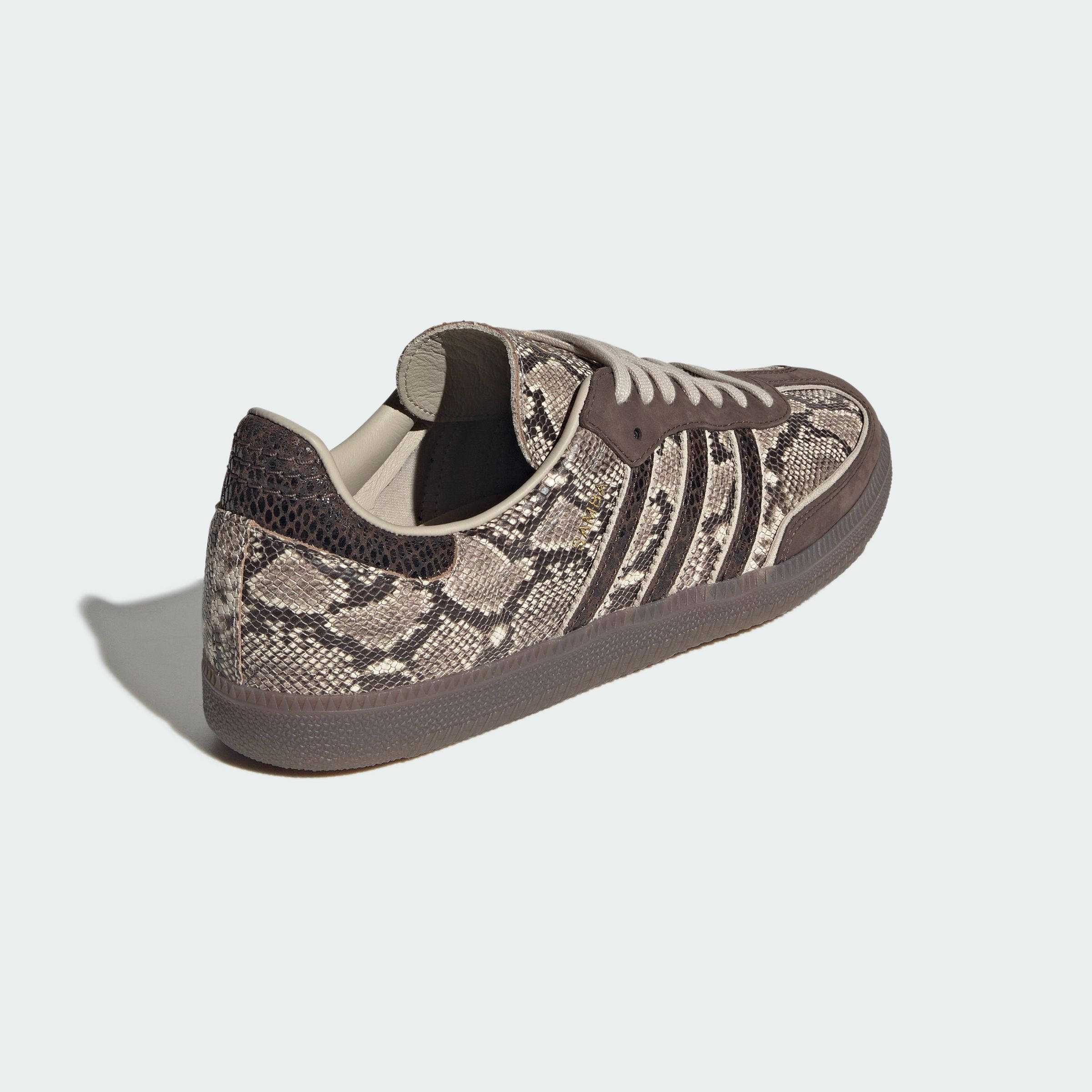 adidas Samba OG Snakeskin Brown Khaki KI5618 back