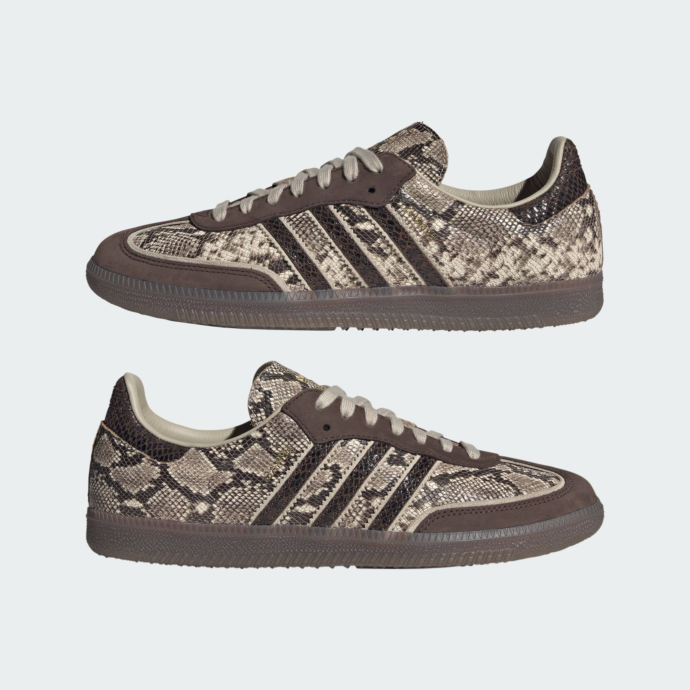adidas Samba OG Snakeskin Brown Khaki KI5618 featyre