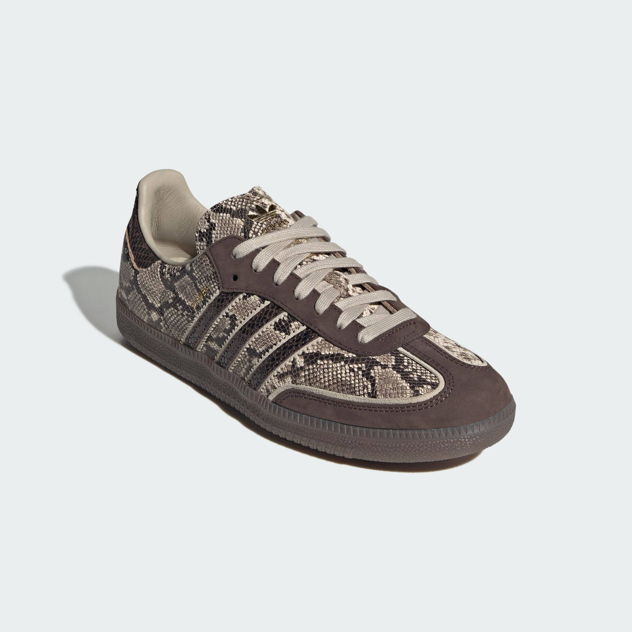 adidas Samba OG Snakeskin Brown Khaki KI5618 front