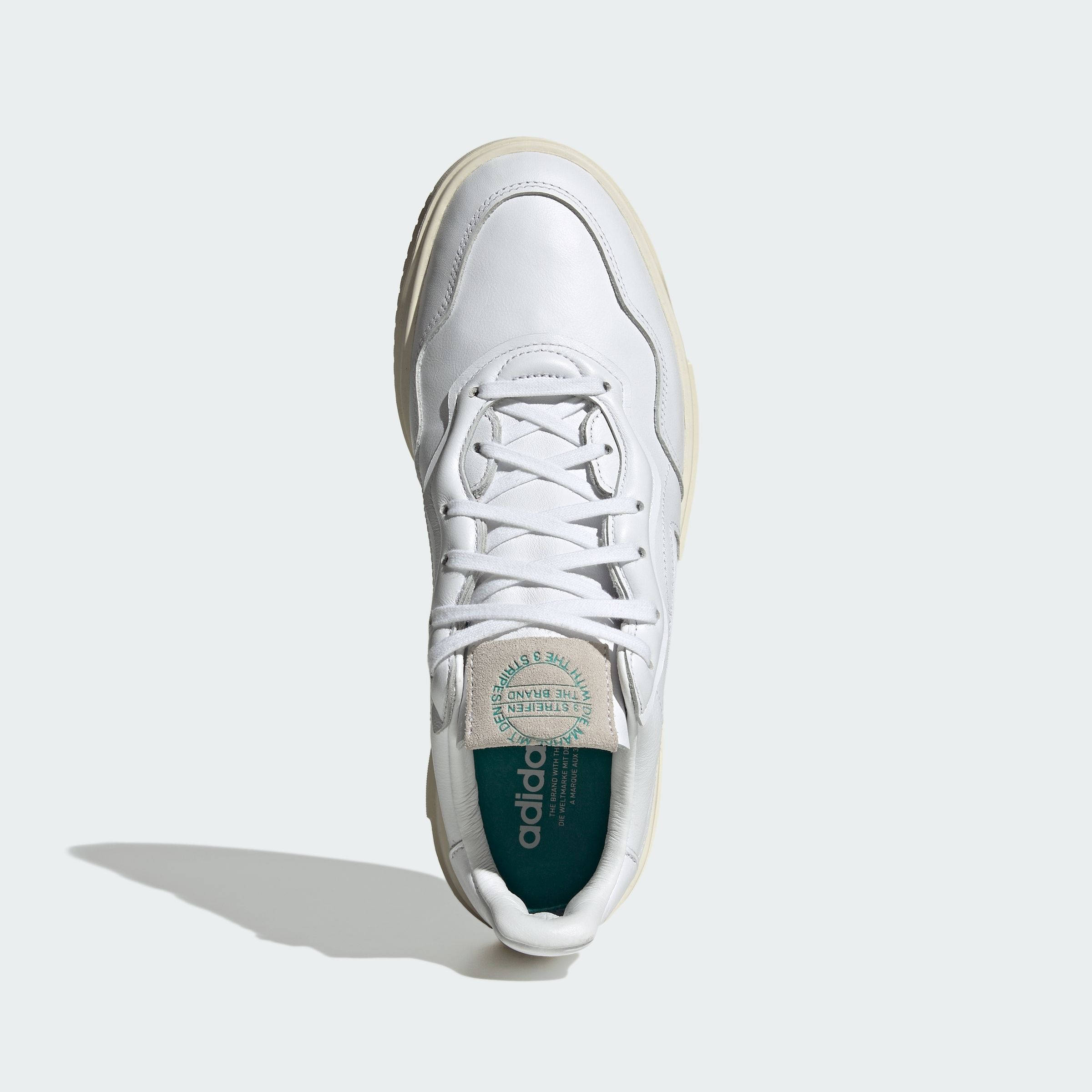 adidas SC Premiere White Power Green KZ7196 middle