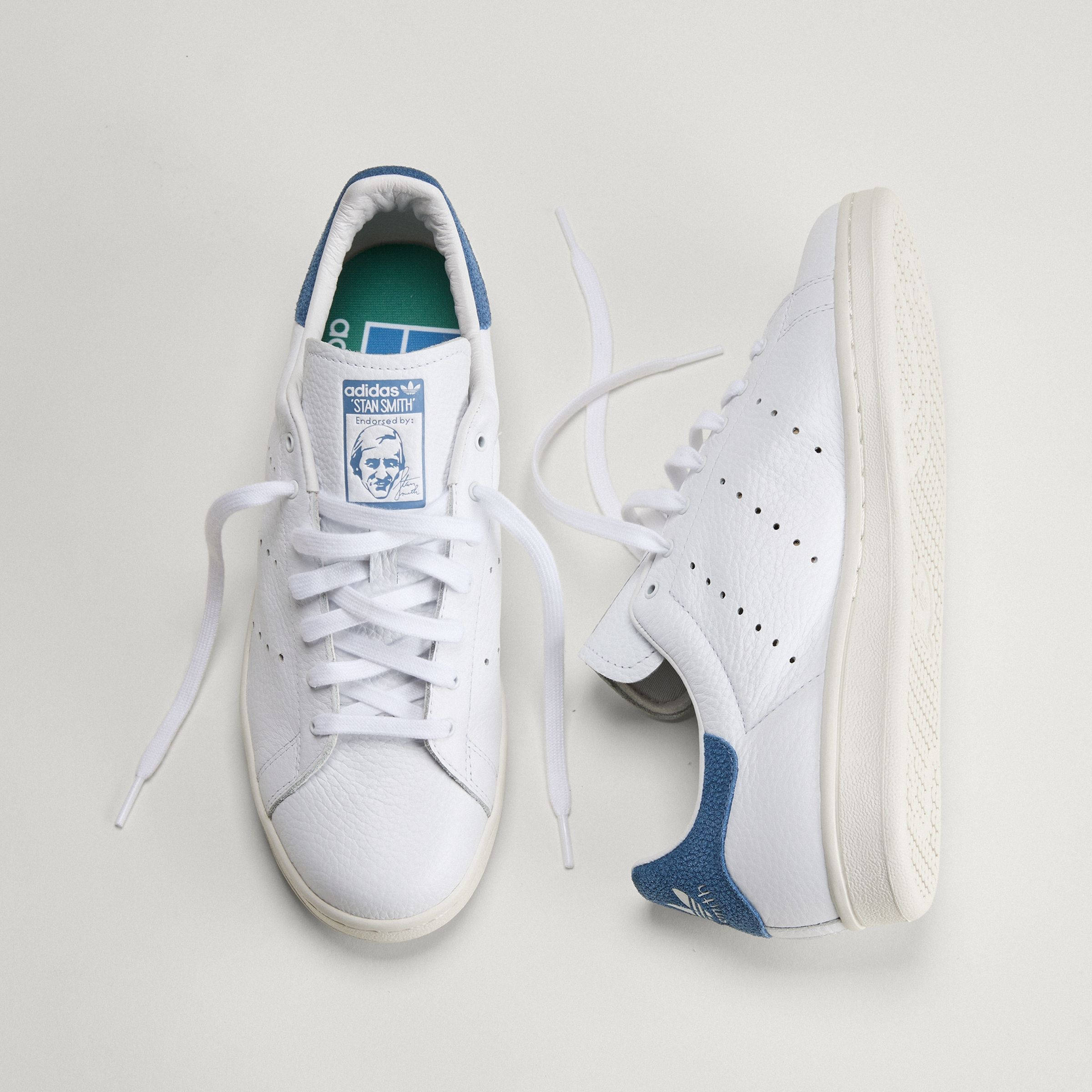adidas Stan Smith 80s White Focus Blue KZ6938 middle