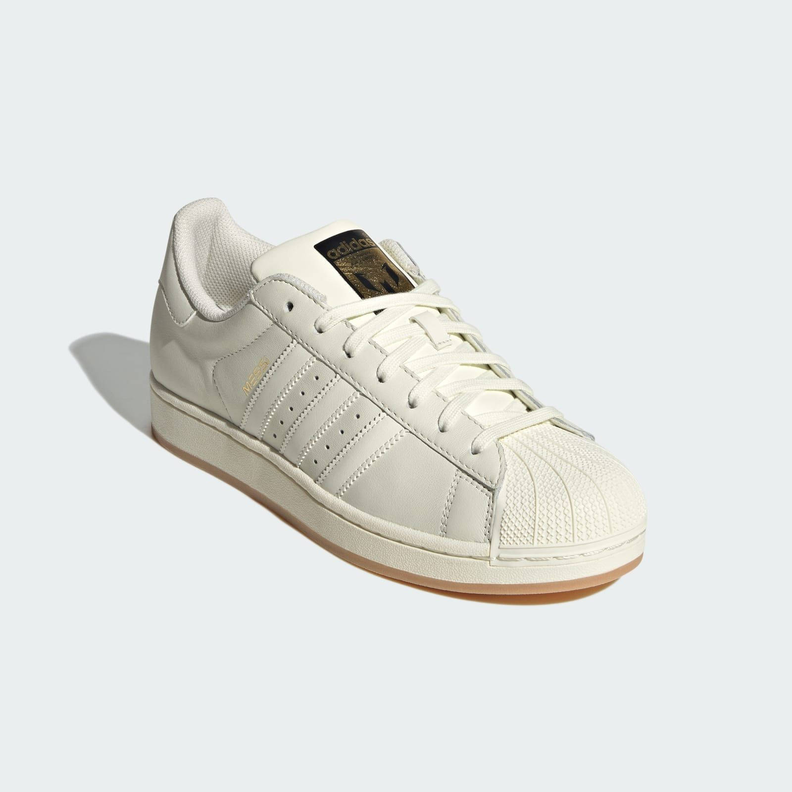 adidas Superstar Messi Ivory KH5337 front