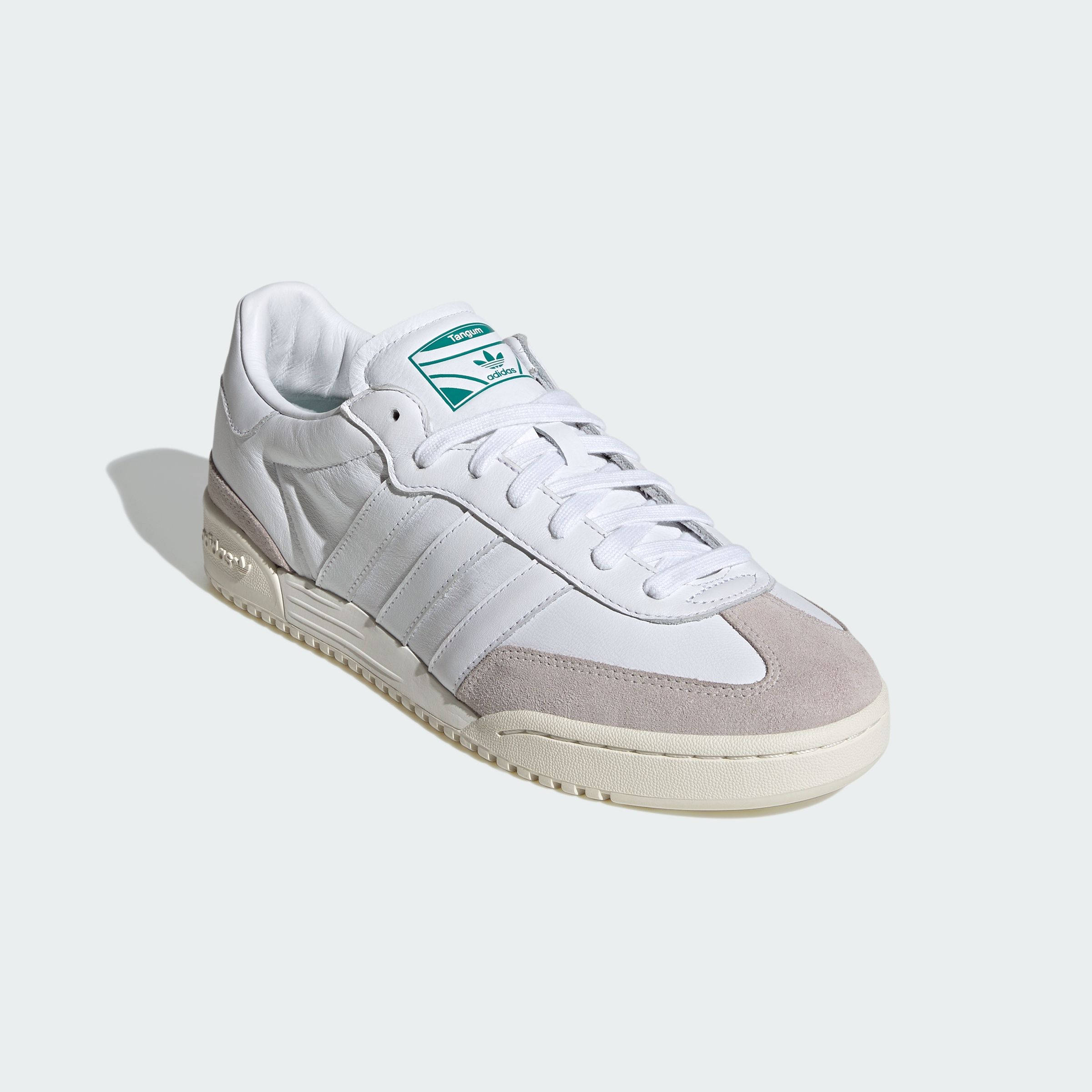 adidas Tangum White Power Green White LA6570 front