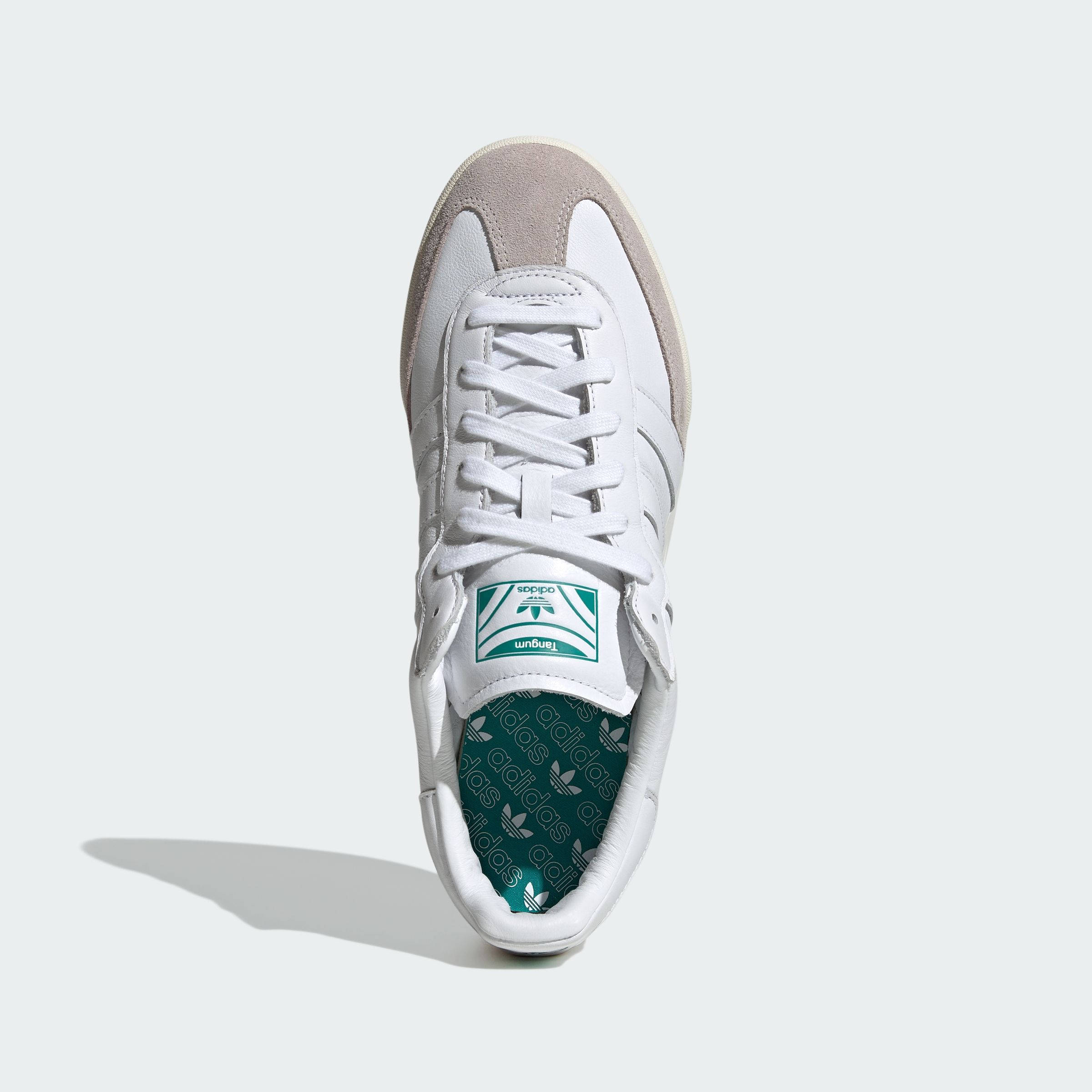 adidas Tangum White Power Green White LA6570 middle